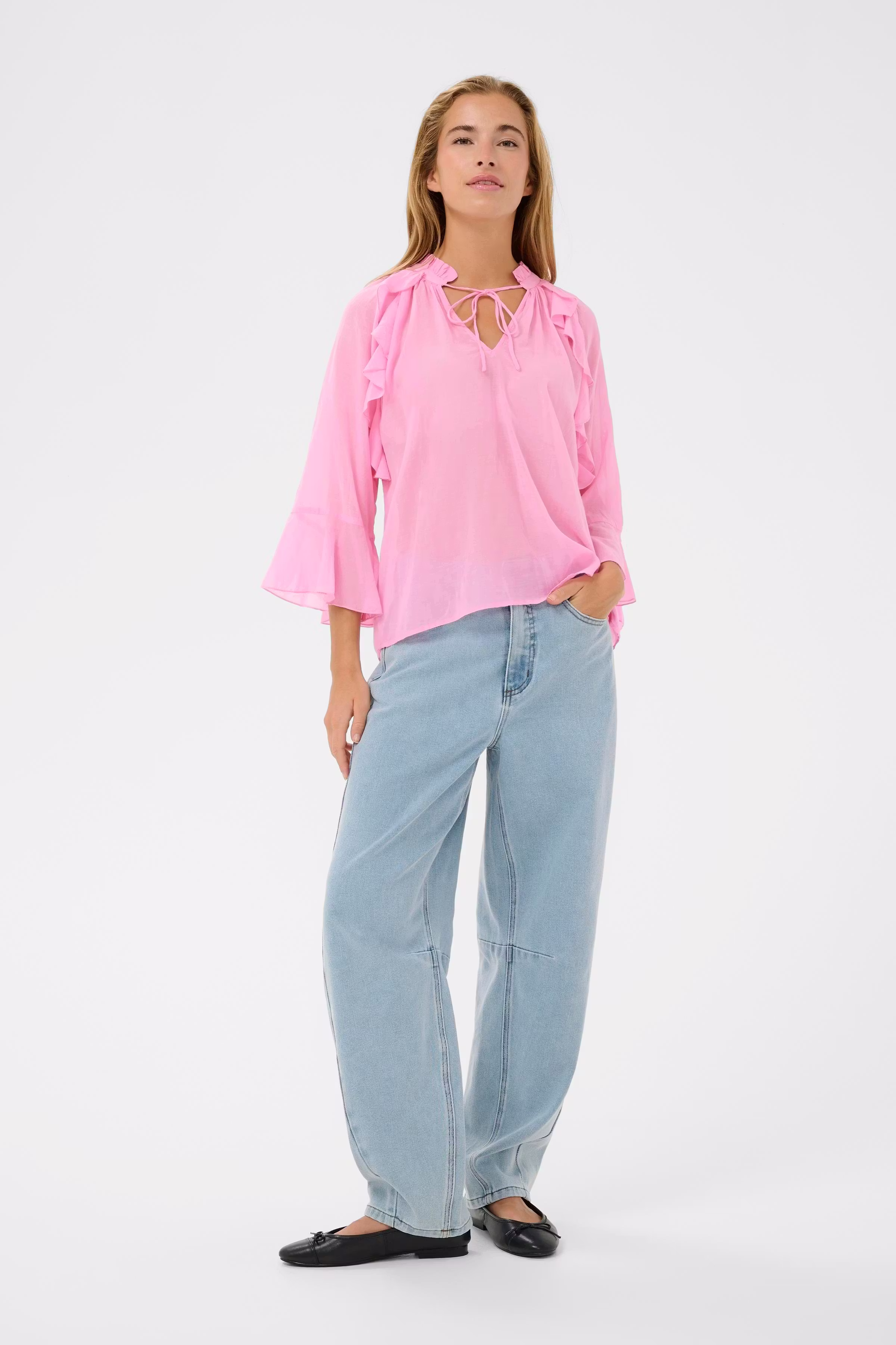 KAflora Bluse LOOKBOOK FRONT 10511480-152218