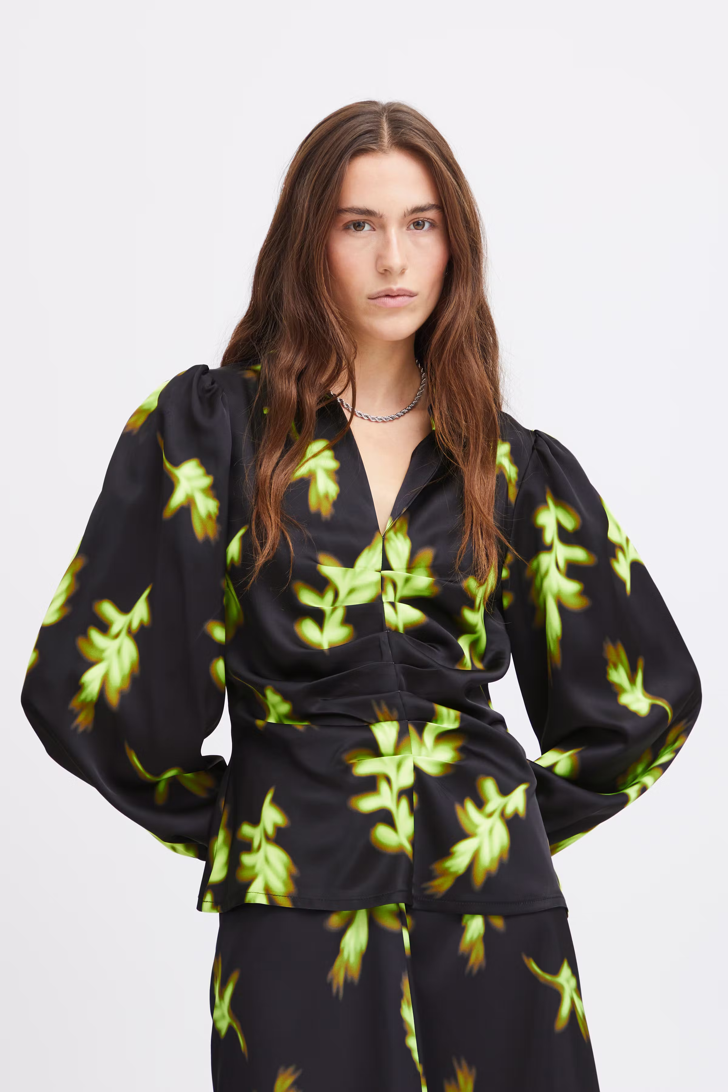 IHLEAFY Bluse LOOKBOOK FRONT 20119981-202593