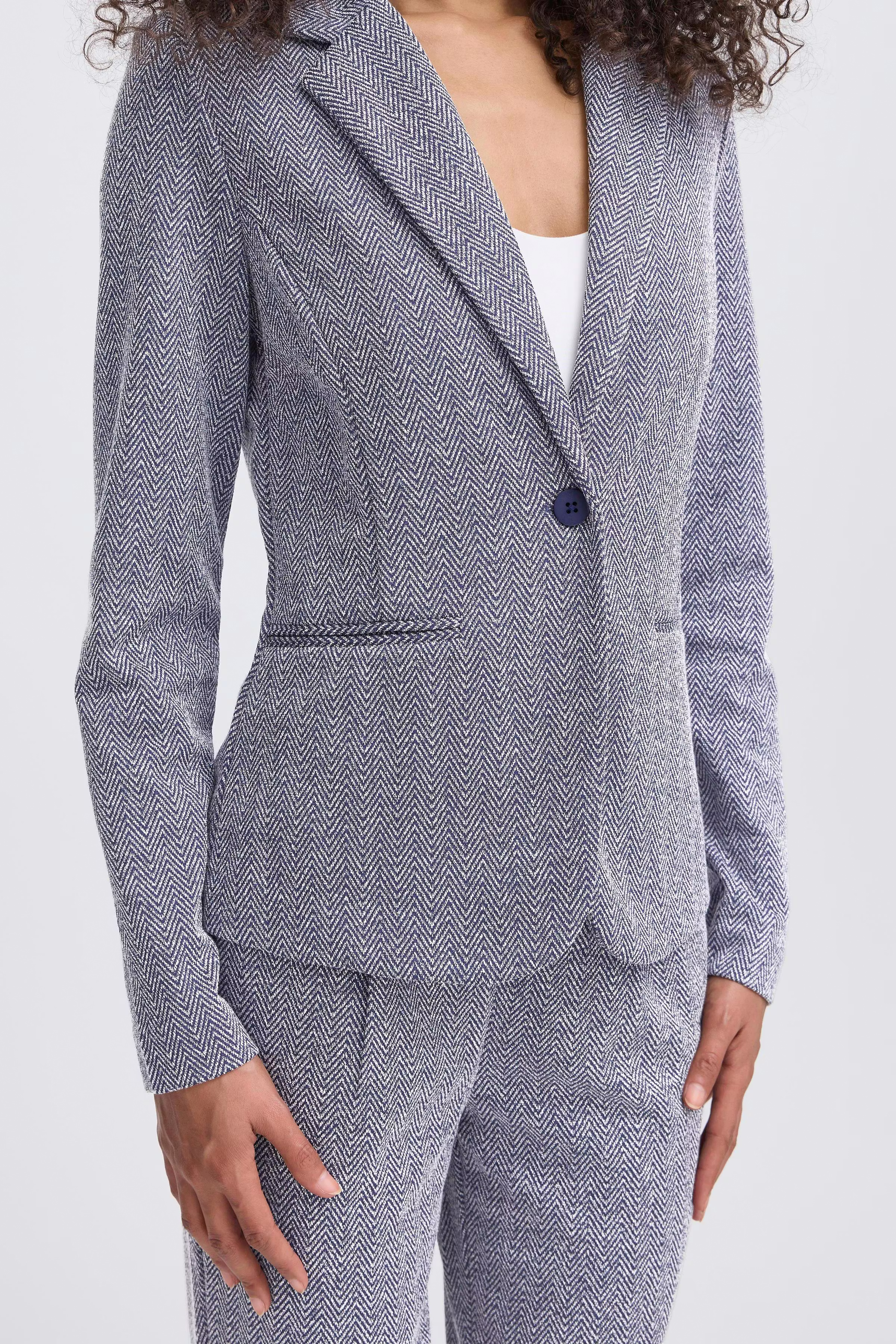 IHKATE JACQUARD Blazer LOOKBOOK DETAIL 20121600-900000478
