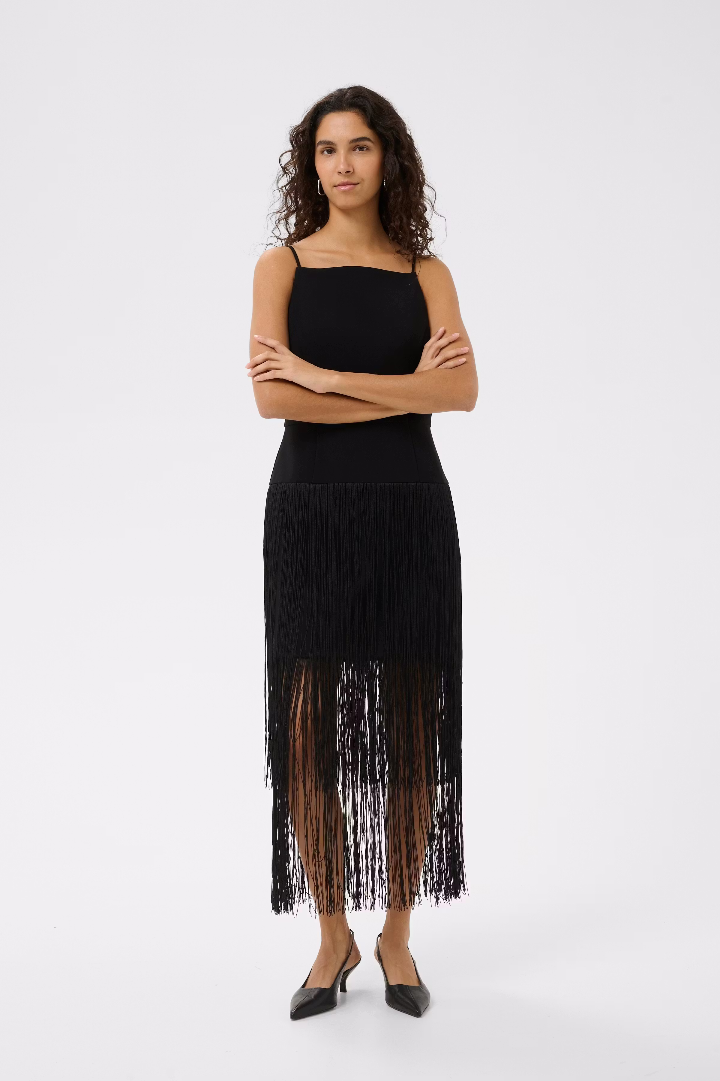 CHARLEENEIW Fringe Kleid LOOKBOOK DETAIL 30112423-194008