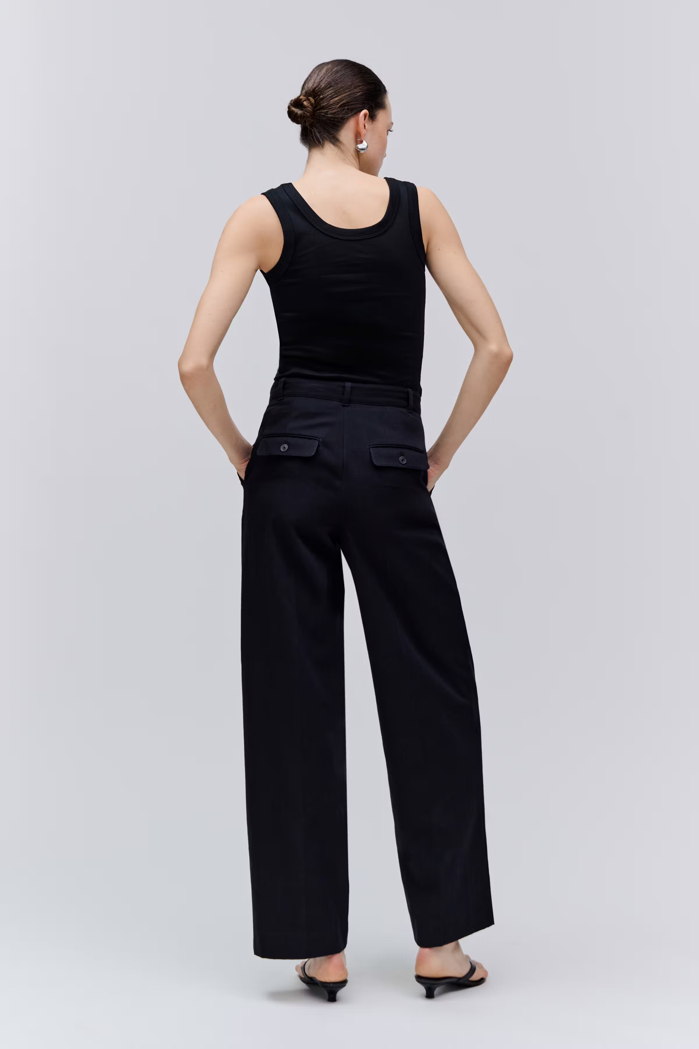 FRANCA T-shirt LOOKBOOK BACK 30600611-BK999