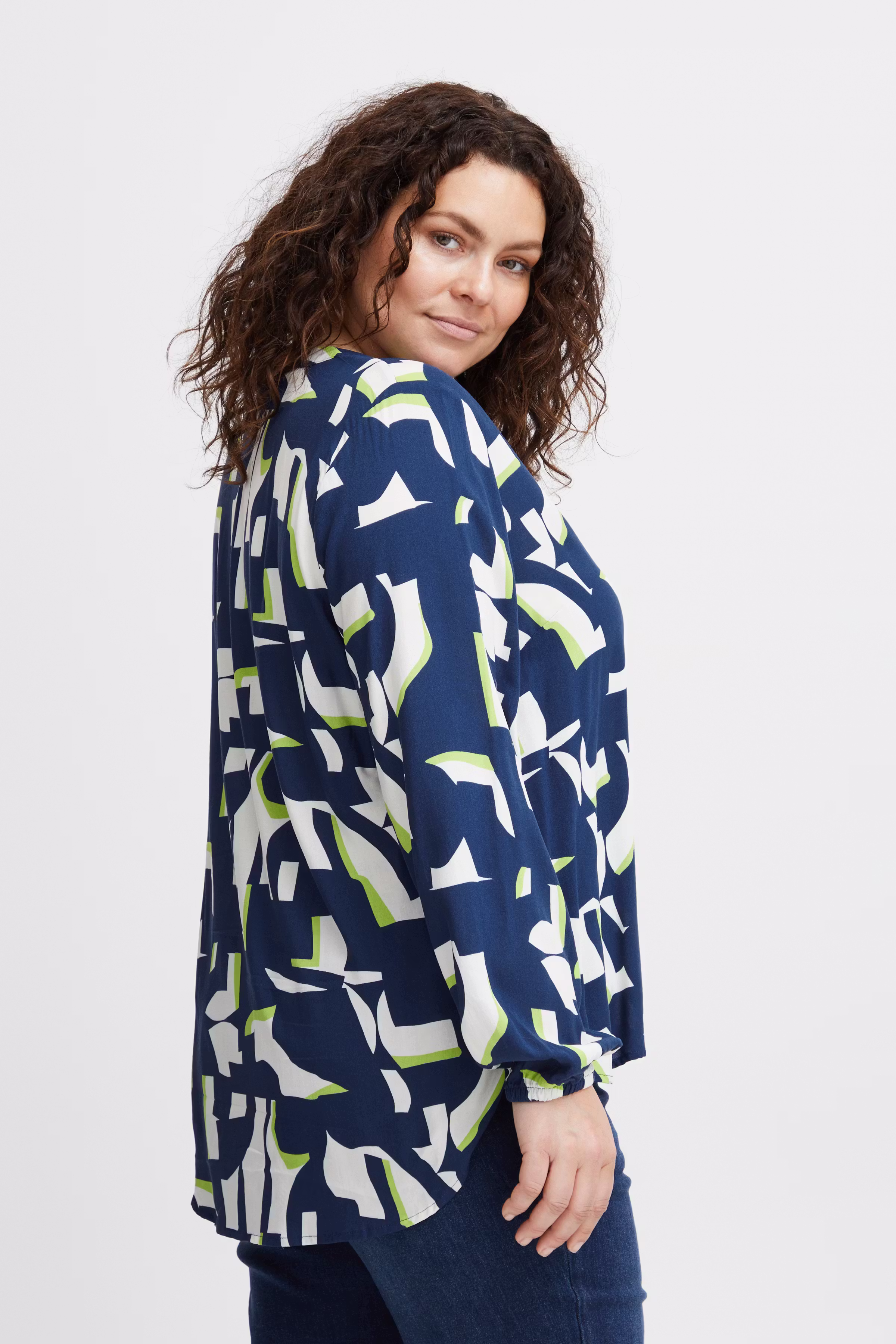 Kurzarm-Bluse LOOKBOOK BACK 20612537-202637