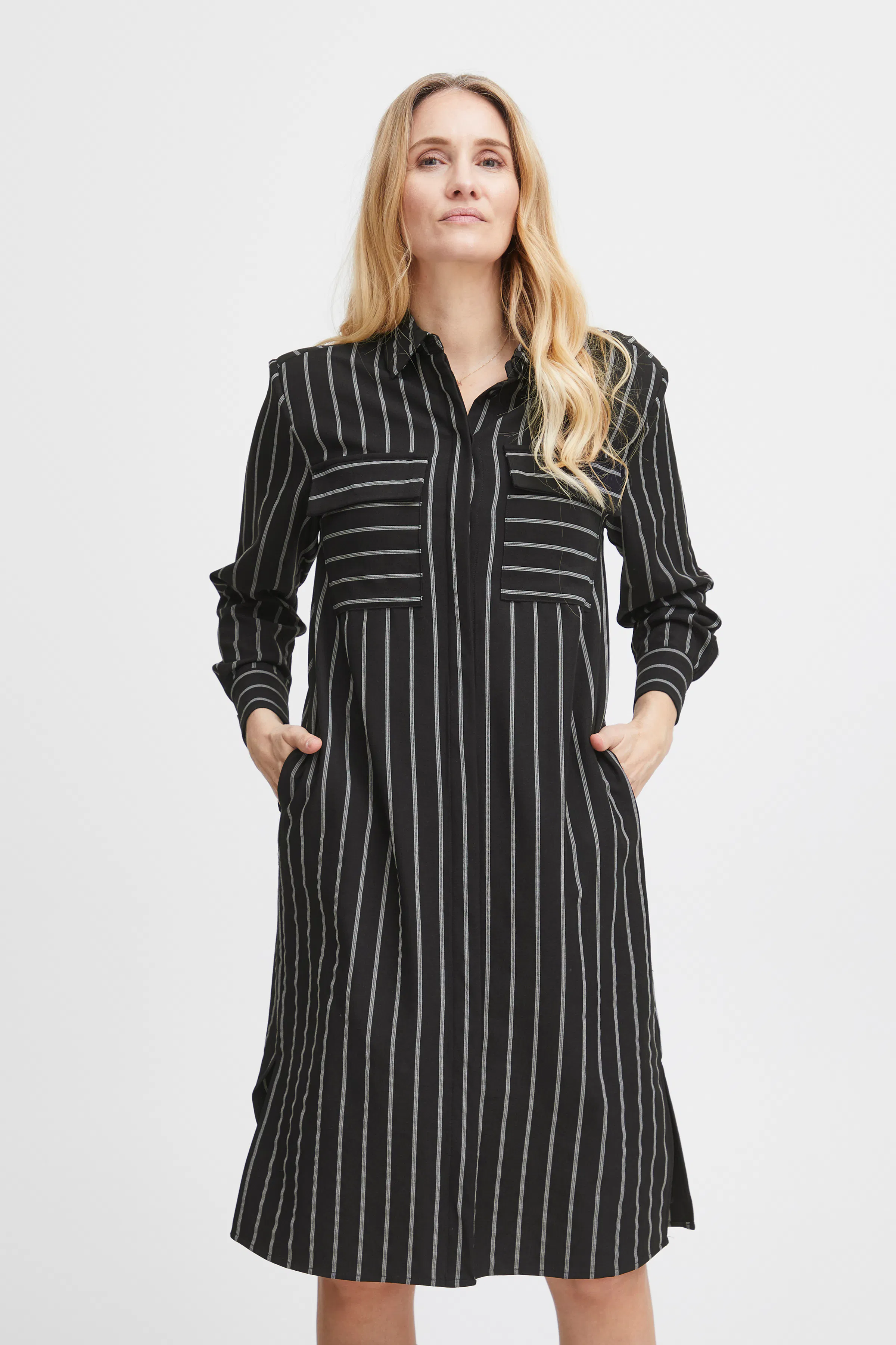 FRZOE Kjole LOOKBOOK FRONT 20612559-202301