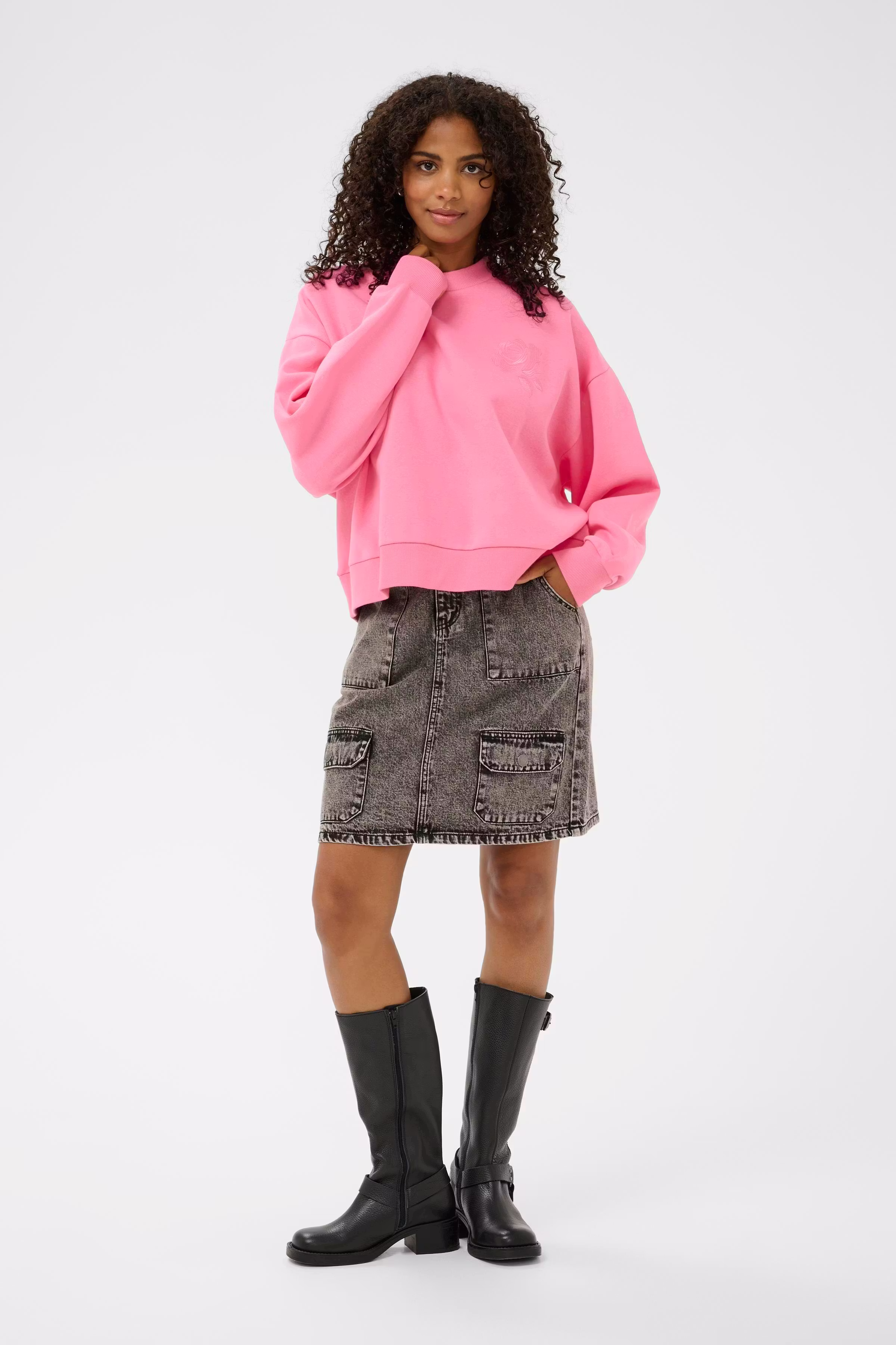 KAsussi Sweatshirt LOOKBOOK FRONT 10511087-162118