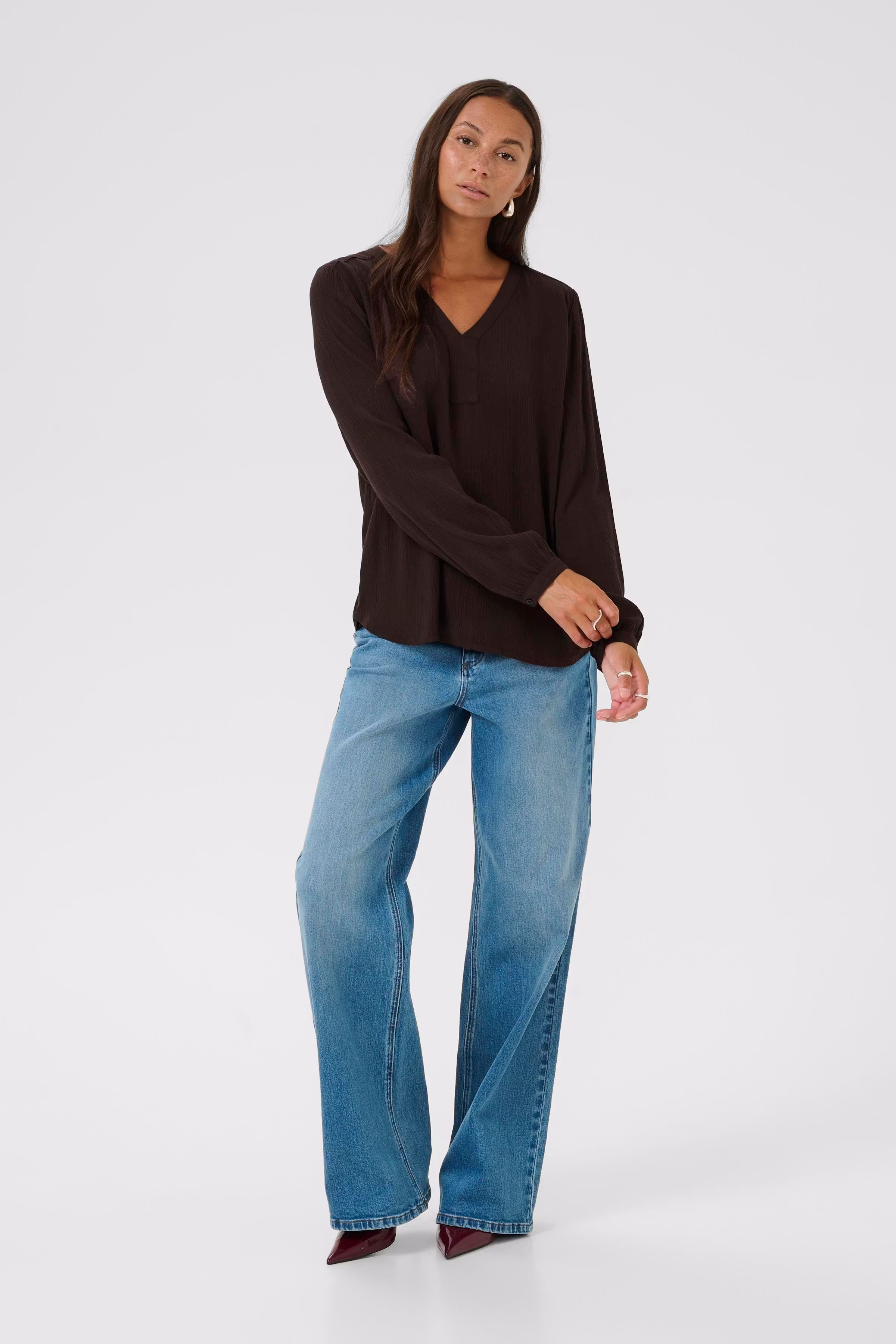 KAamber Bluse LOOKBOOK FRONT 501032-191111