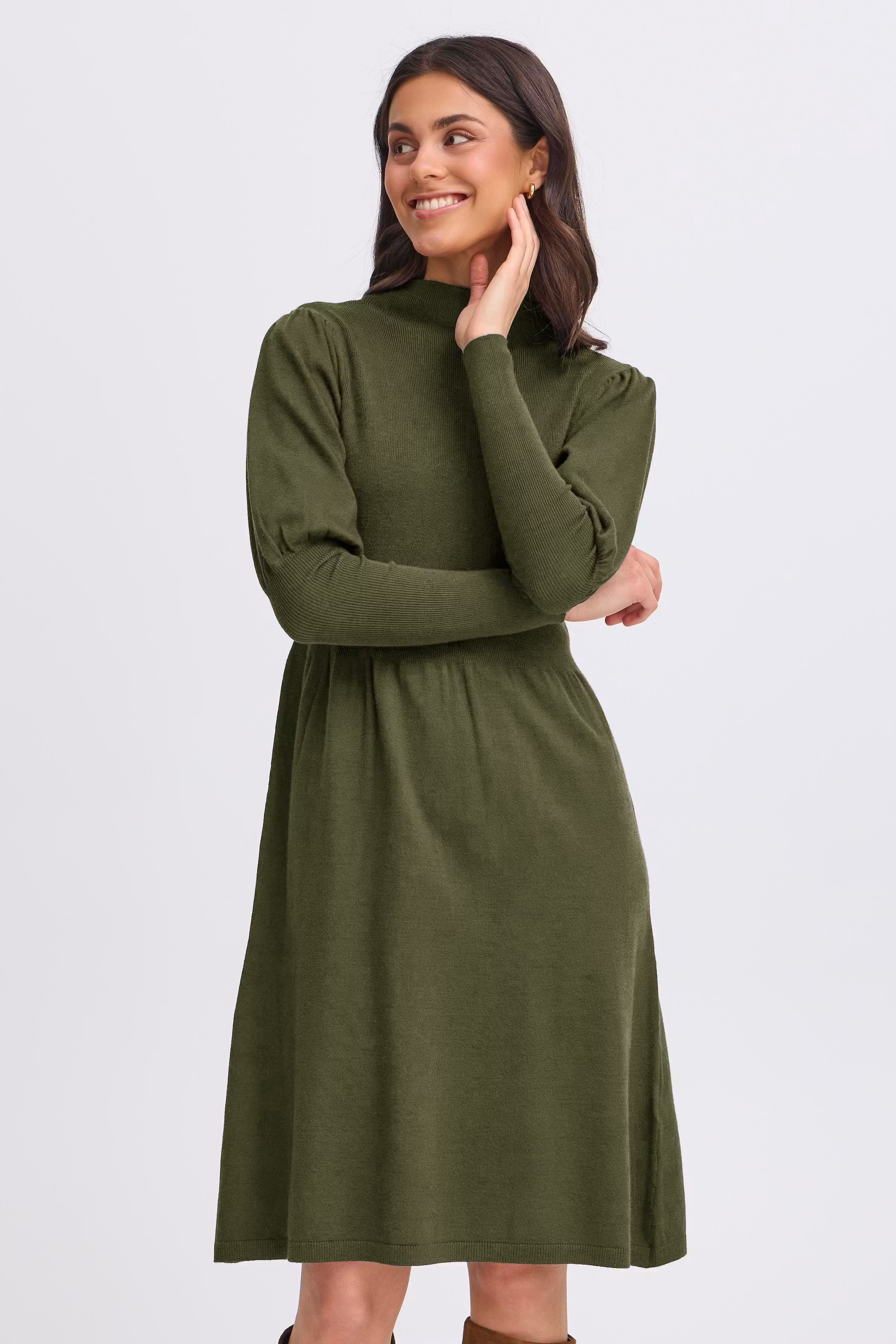 FRDEDINA Kjole LOOKBOOK FRONT 20610155-190419