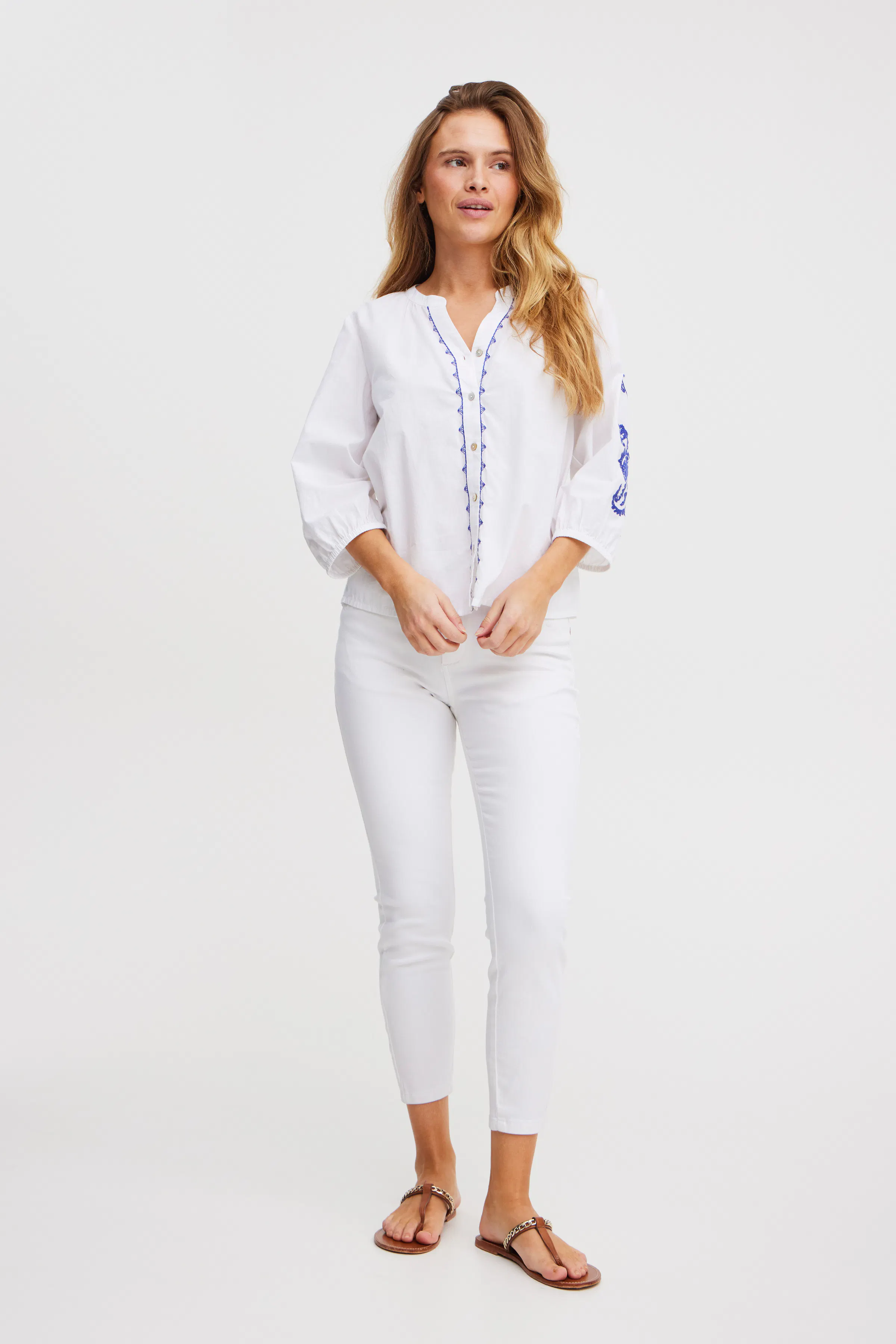PZKATHRINE Skjorte LOOKBOOK FRONT 50208238-110601