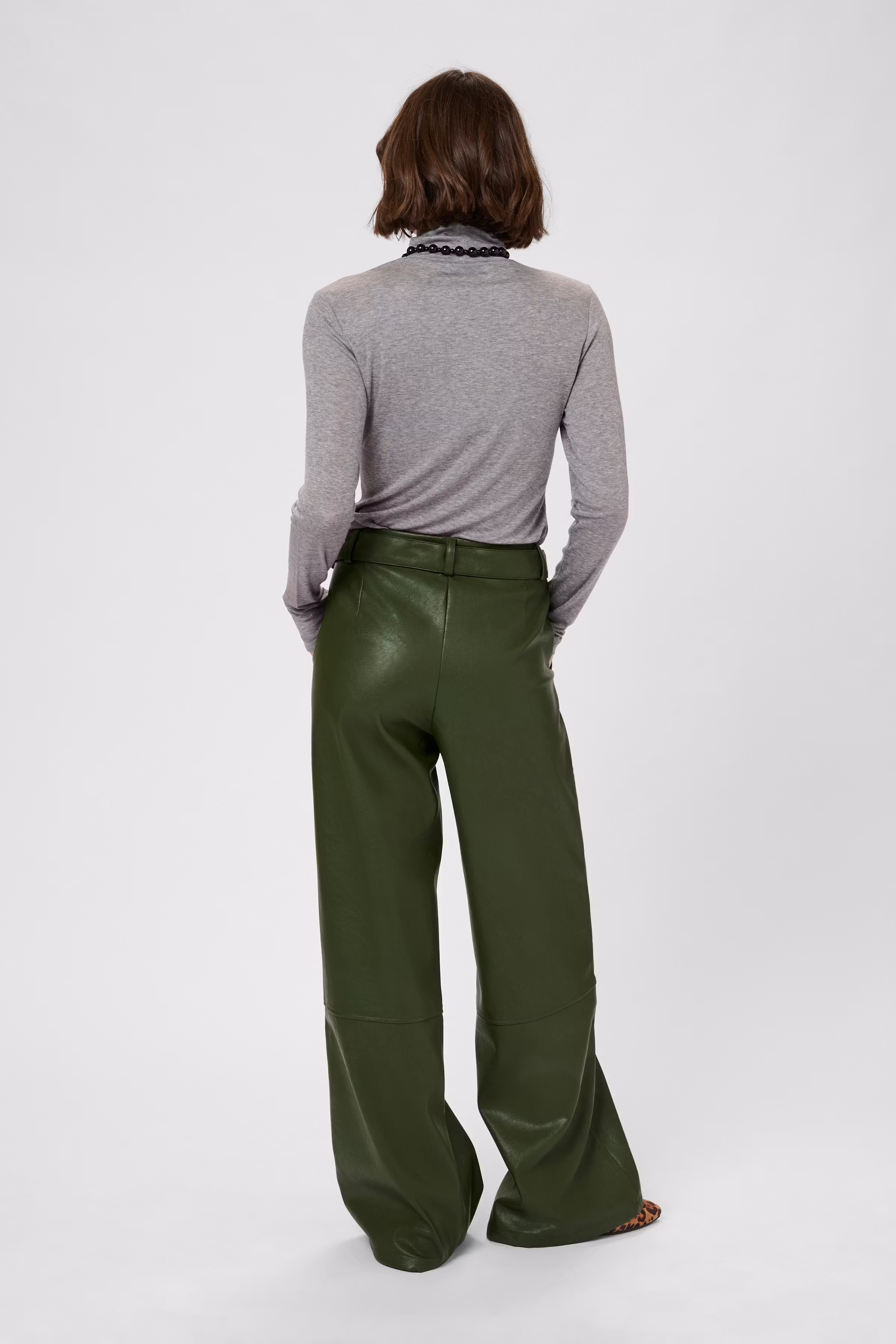 CUlilli Bukse i imitert skinn LOOKBOOK BACK 50112252-190419