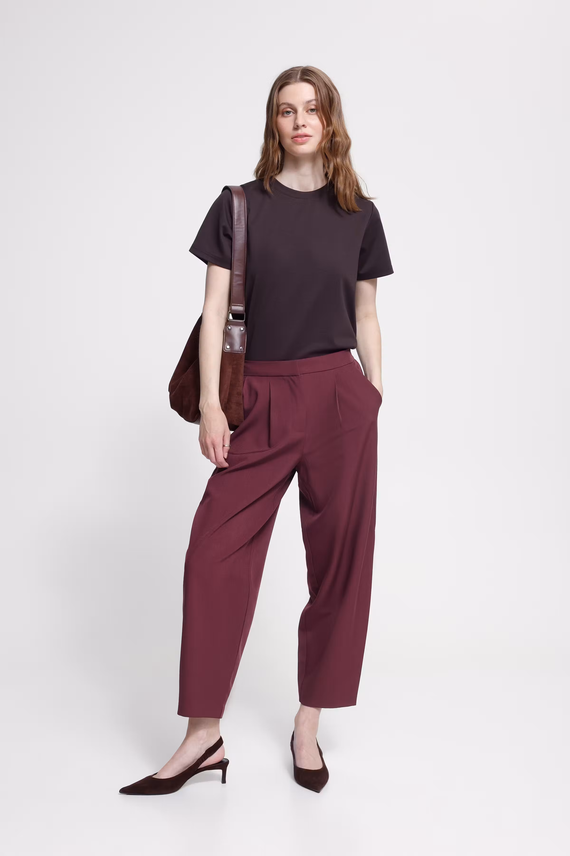 IHFAVA Barrel Bukser LOOKBOOK FRONT 20125681-1916271