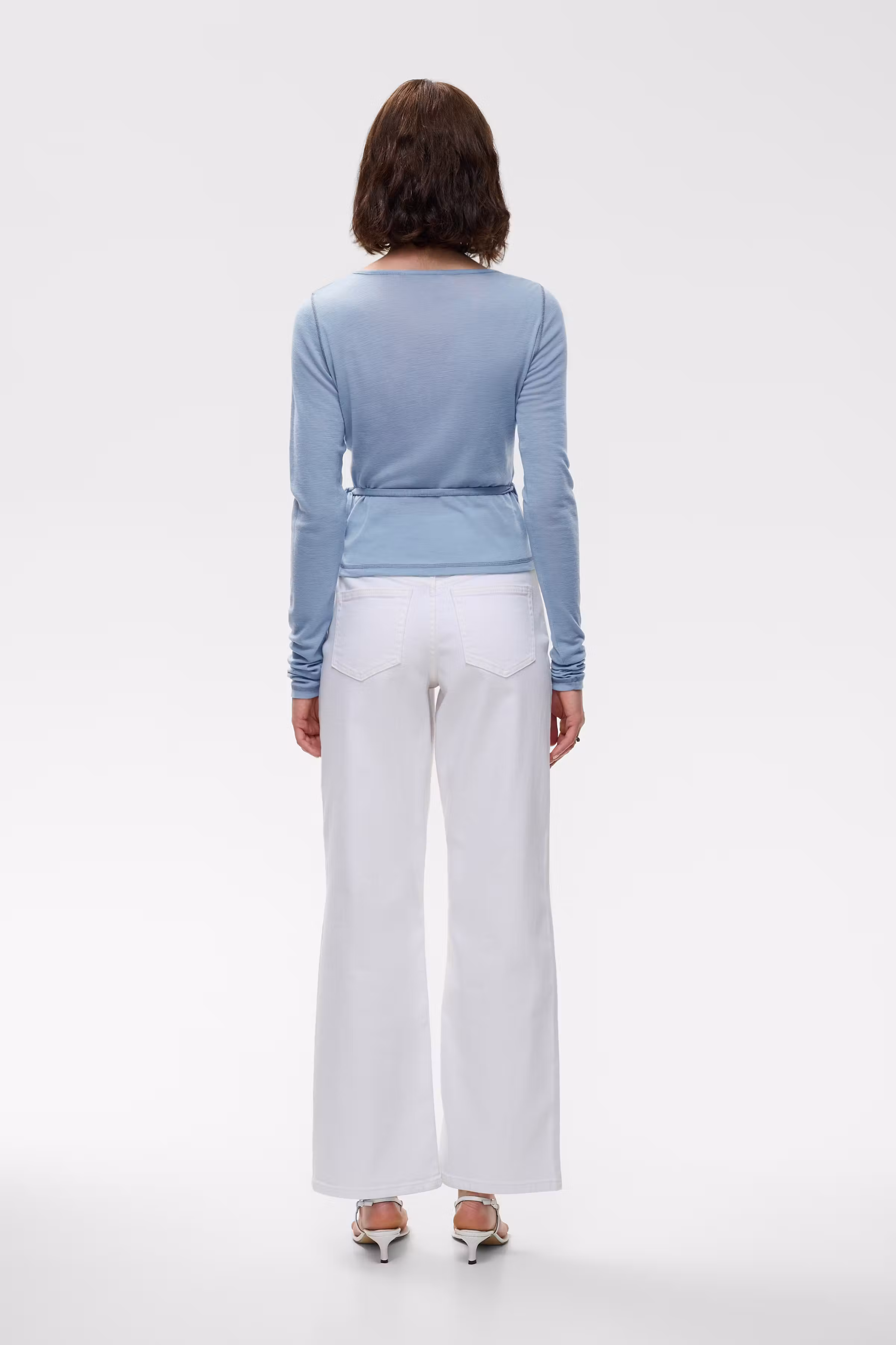 IOFINE WRAP TOP LOOKBOOK BACK 30600120-BL842