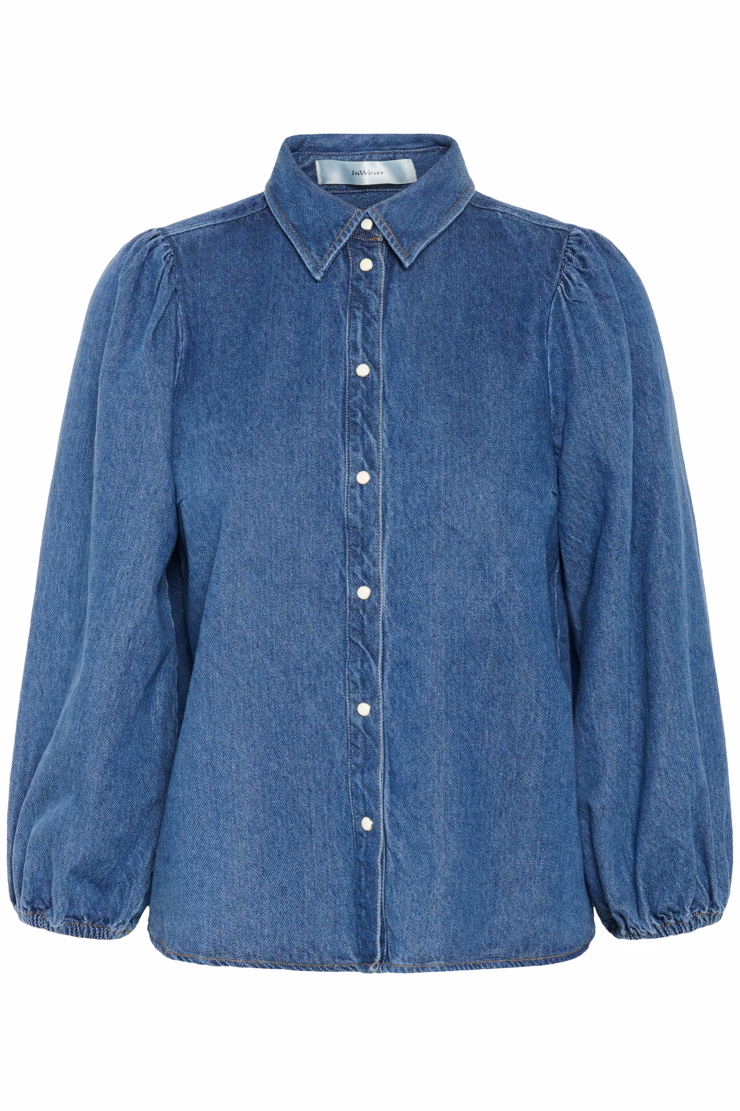 BallarizIW Denimskjorte PACK FRONT 30110626-300013