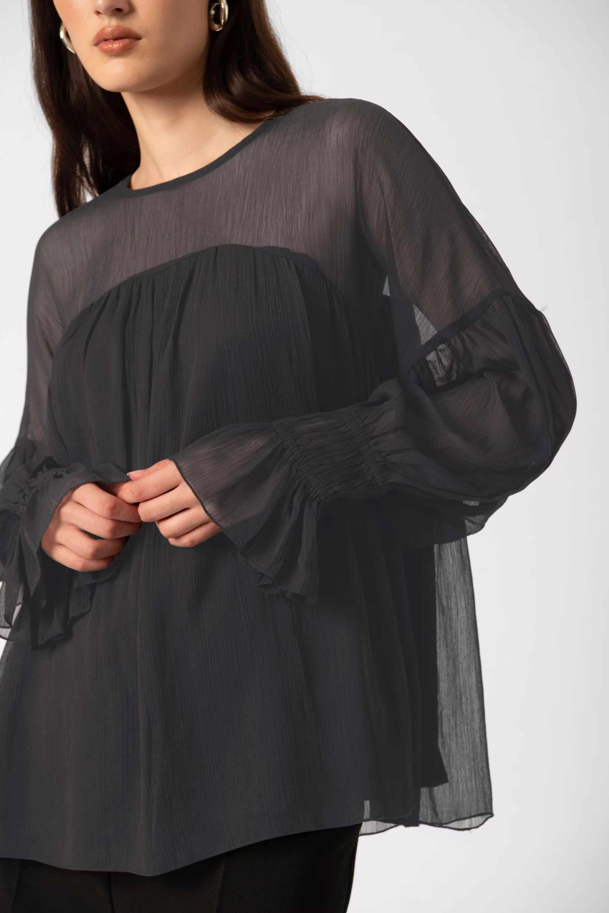 SLHarietta Blouse LOOKBOOK DETAIL 30408815-194008