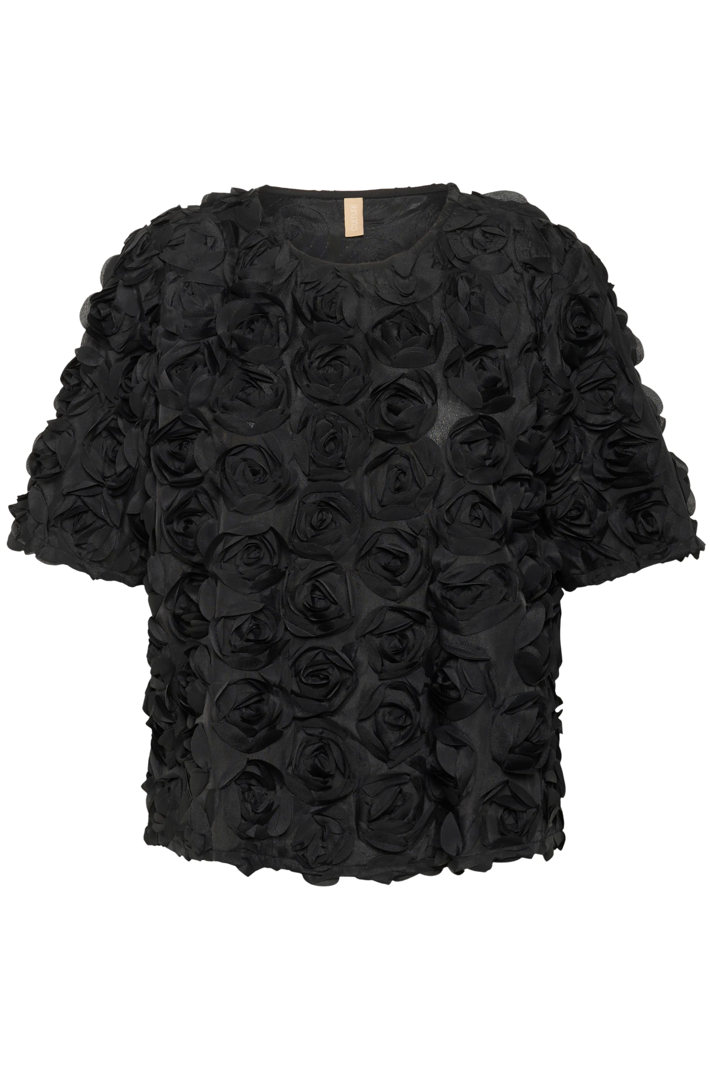 CUcebrine Bluse med blomster PACK FRONT 50112316-500012