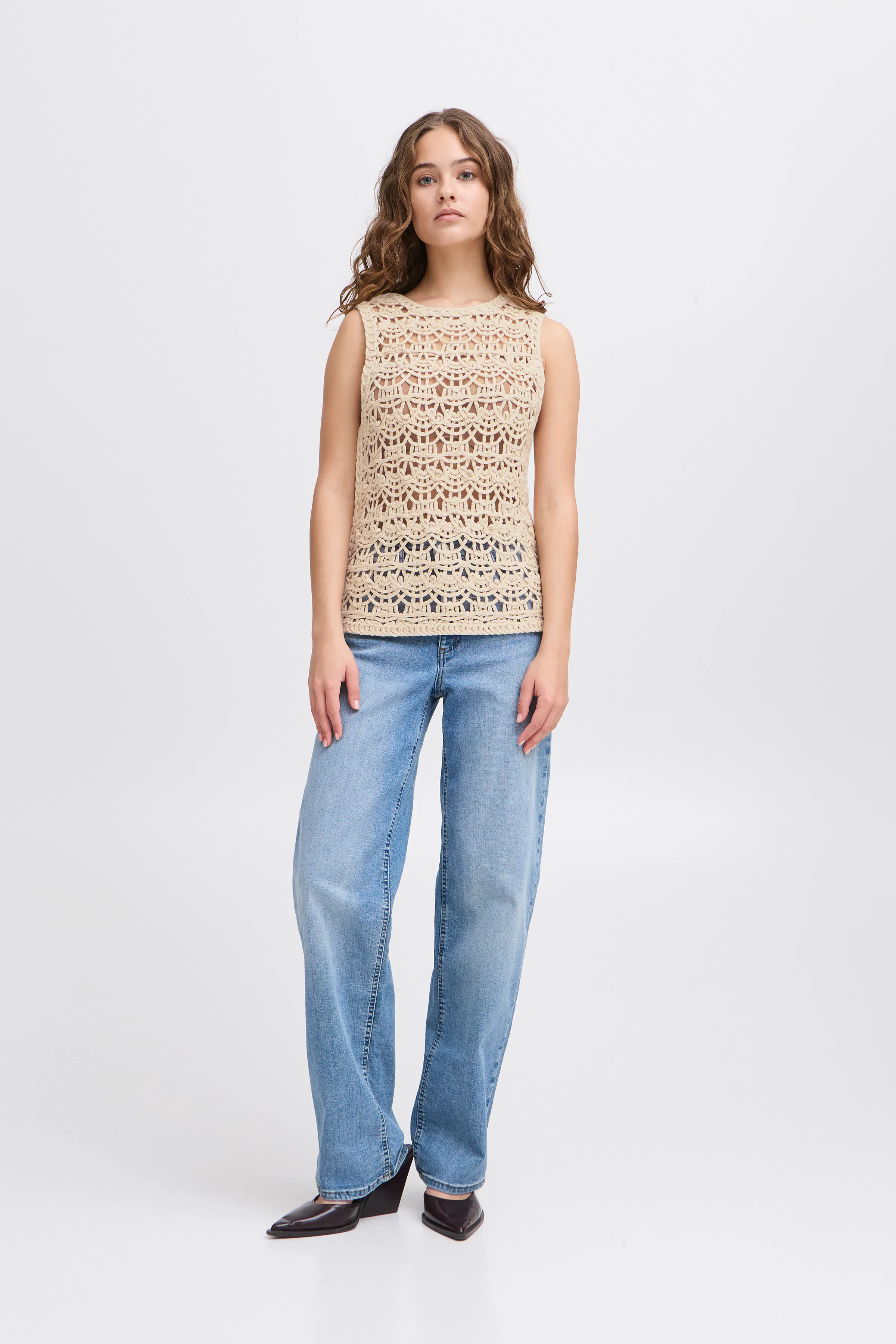 IHANPERS Knitted pullover LOOKBOOK FRONT 20122854-130907