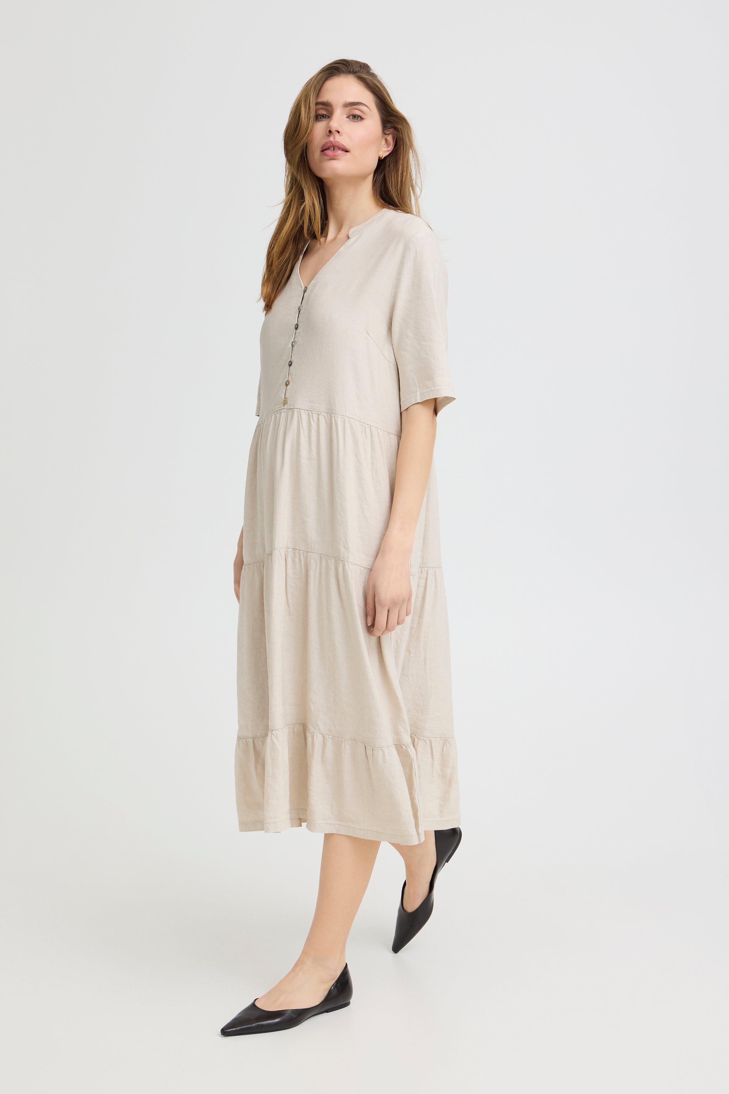 PZLUCA Kjole LOOKBOOK FRONT 50210440-1309071