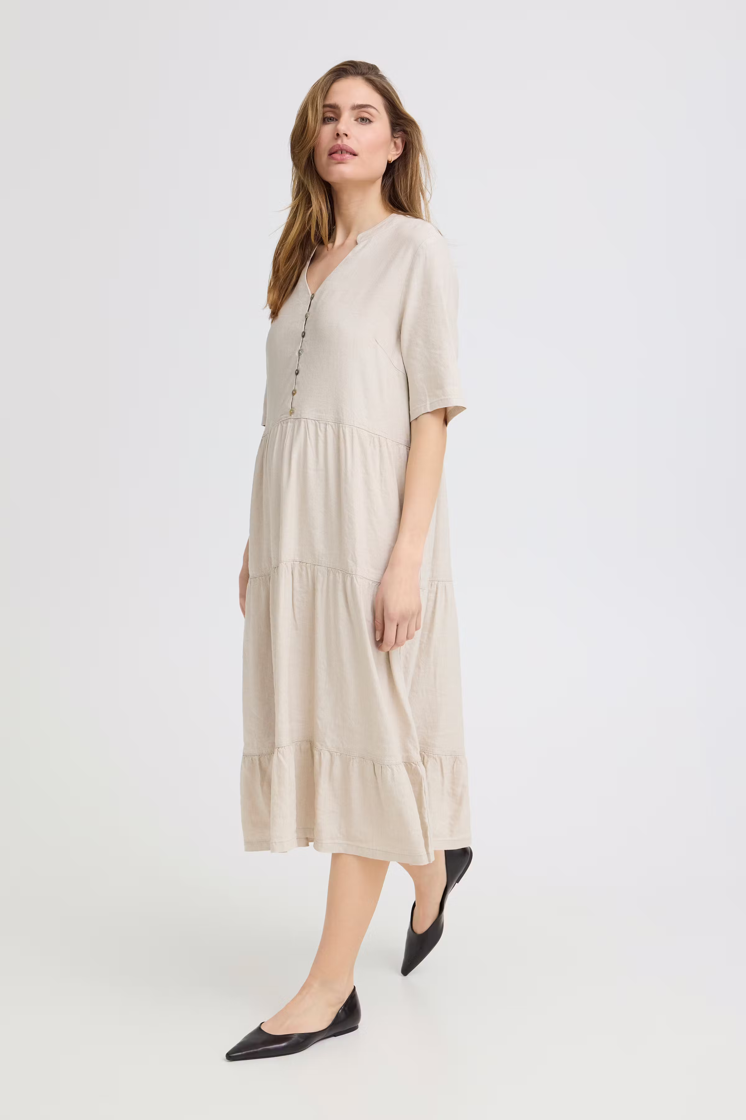 PZLUCA Kjole LOOKBOOK FRONT 50210440-1309071