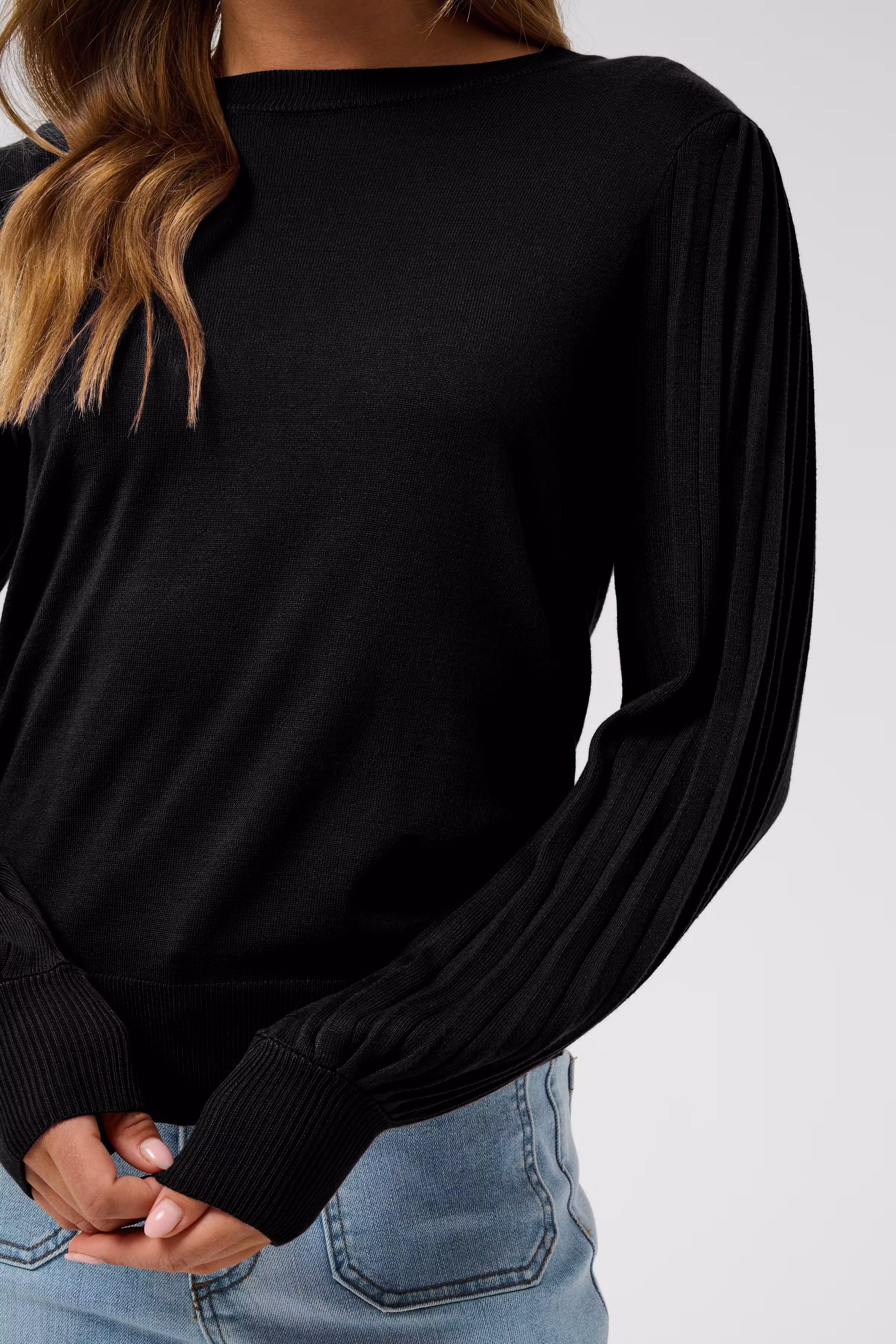 KAlone Striktrøje LOOKBOOK DETAIL 10507905-100121