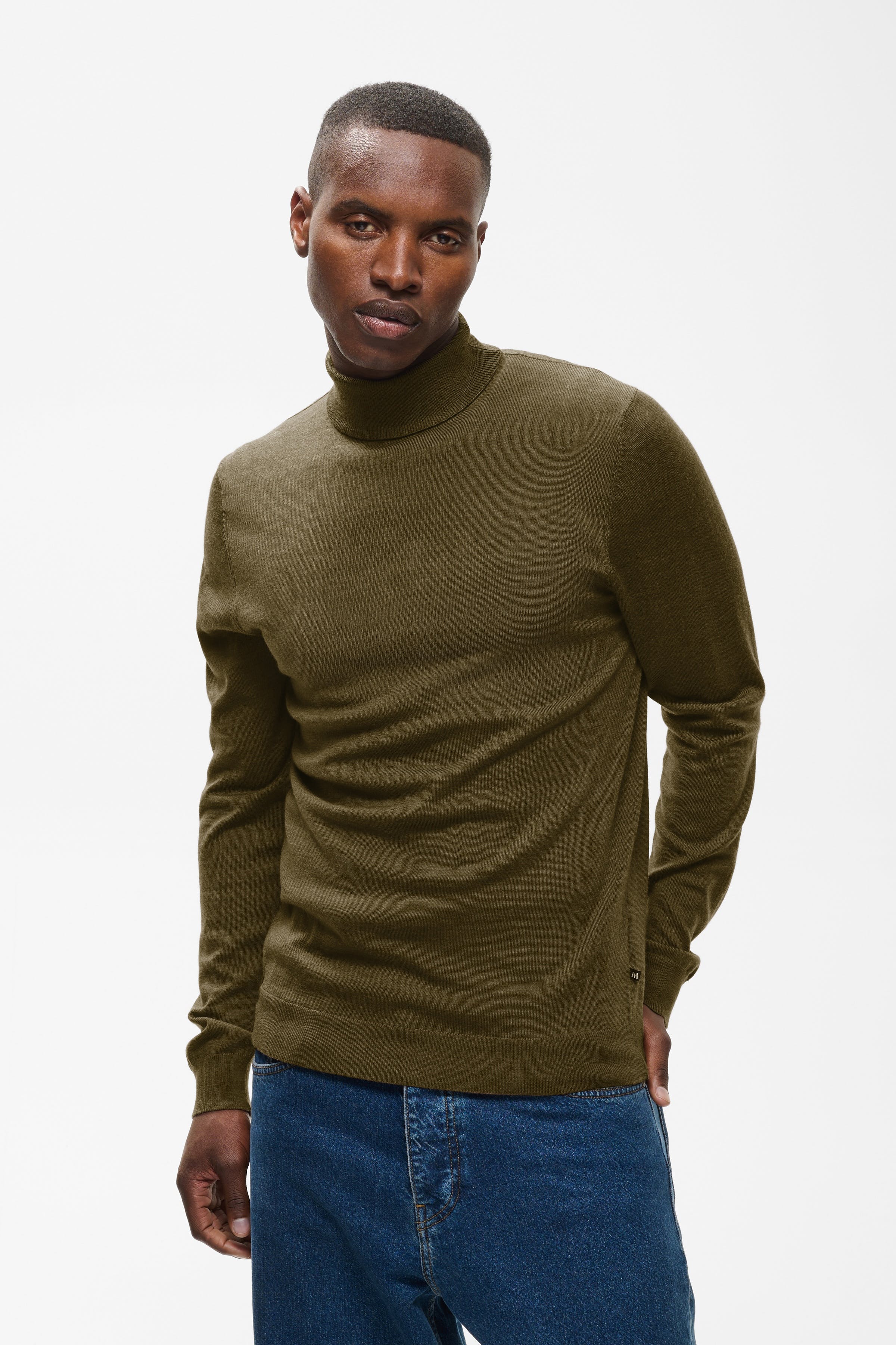 MAparcusman Merino Strickpullover LOOKBOOK FRONT 30204905-1809281