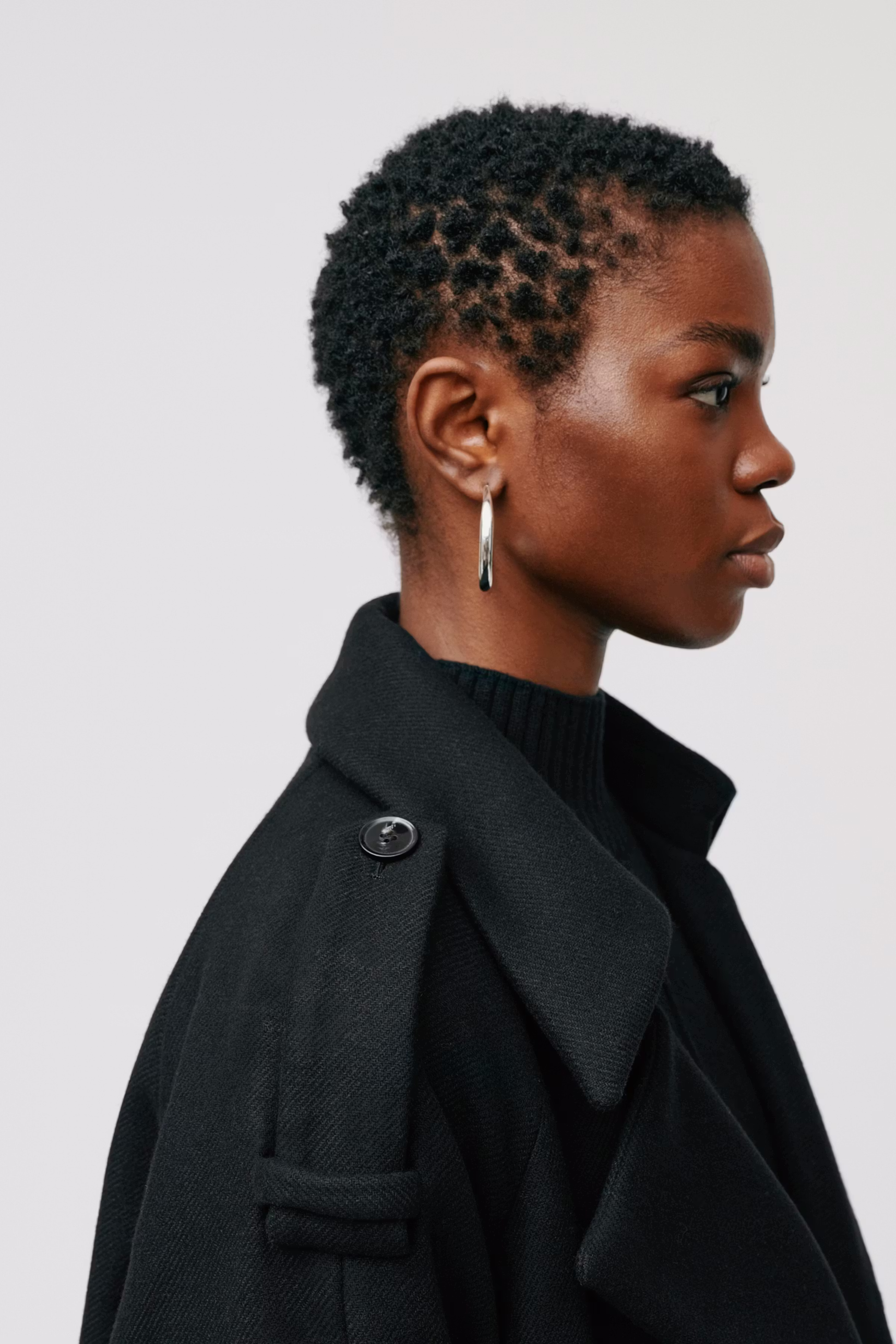 CAROLINE Coat LOOKBOOK DETAIL 30600182-BK999