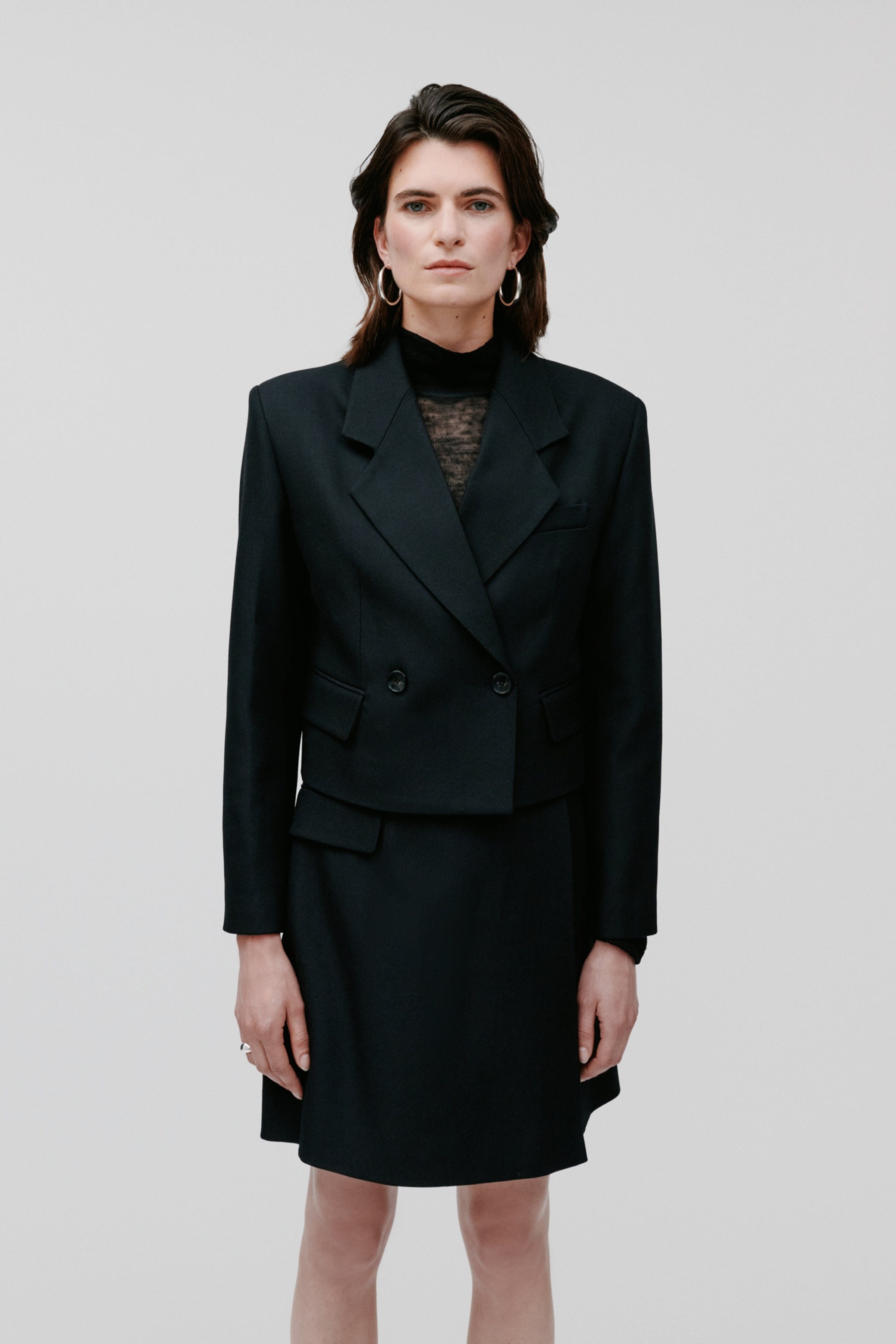 JENNY Blazer LOOKBOOK FRONT 30600727-BK999