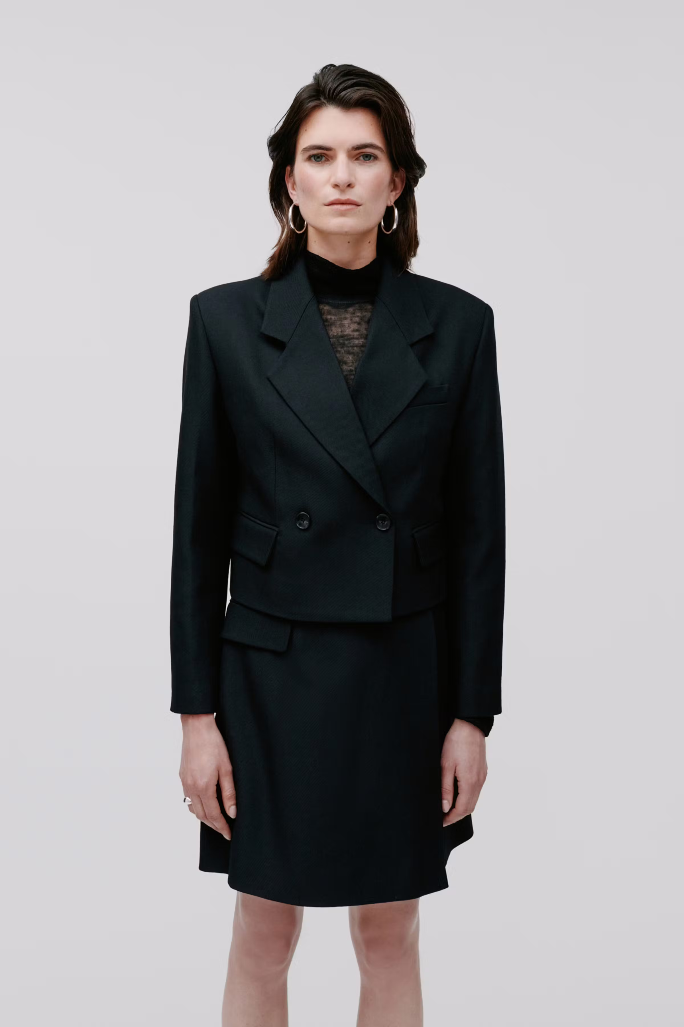 JENNY Blazer LOOKBOOK FRONT 30600727-BK999