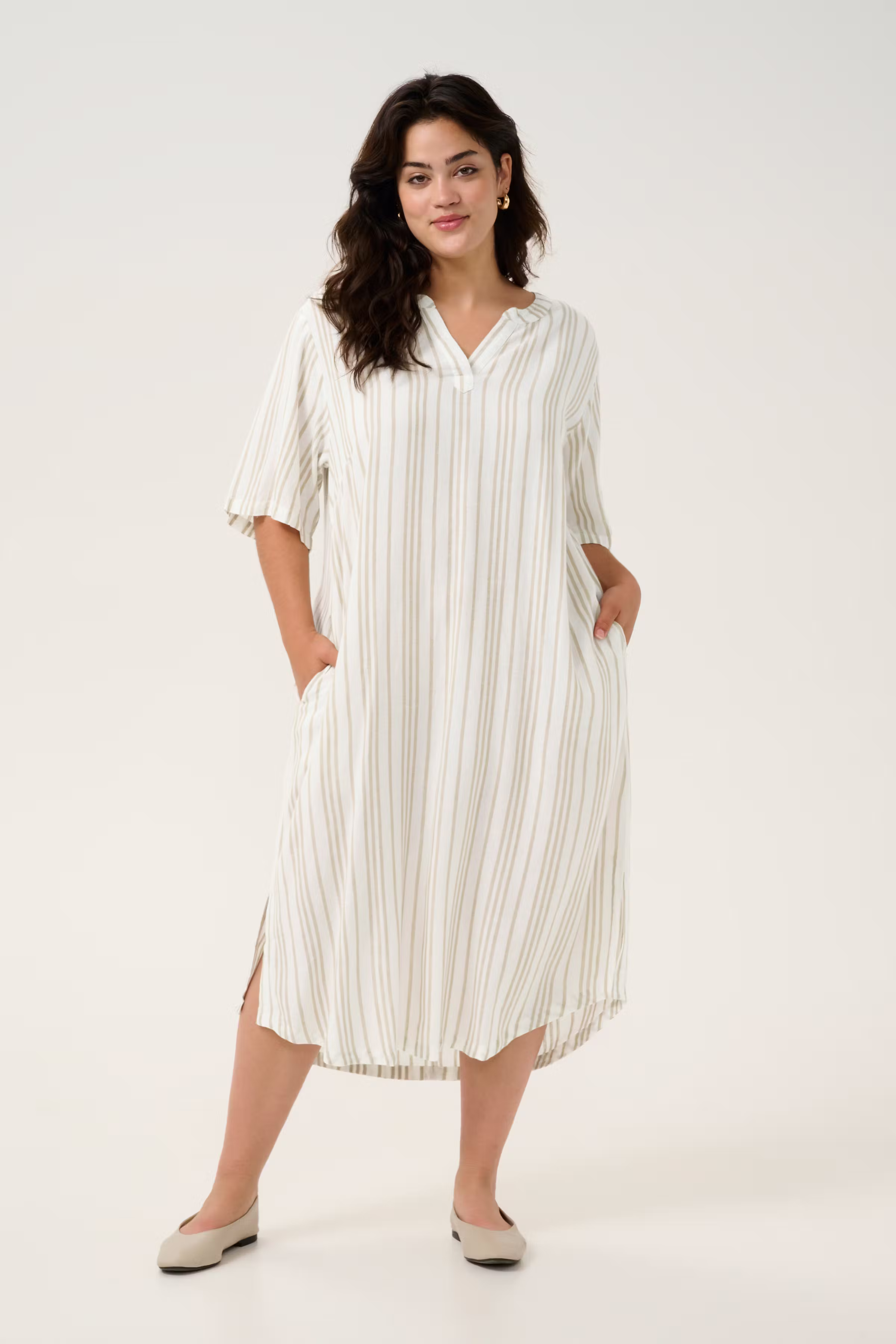 KCmille Linen dress LOOKBOOK FRONT 10582218-107125