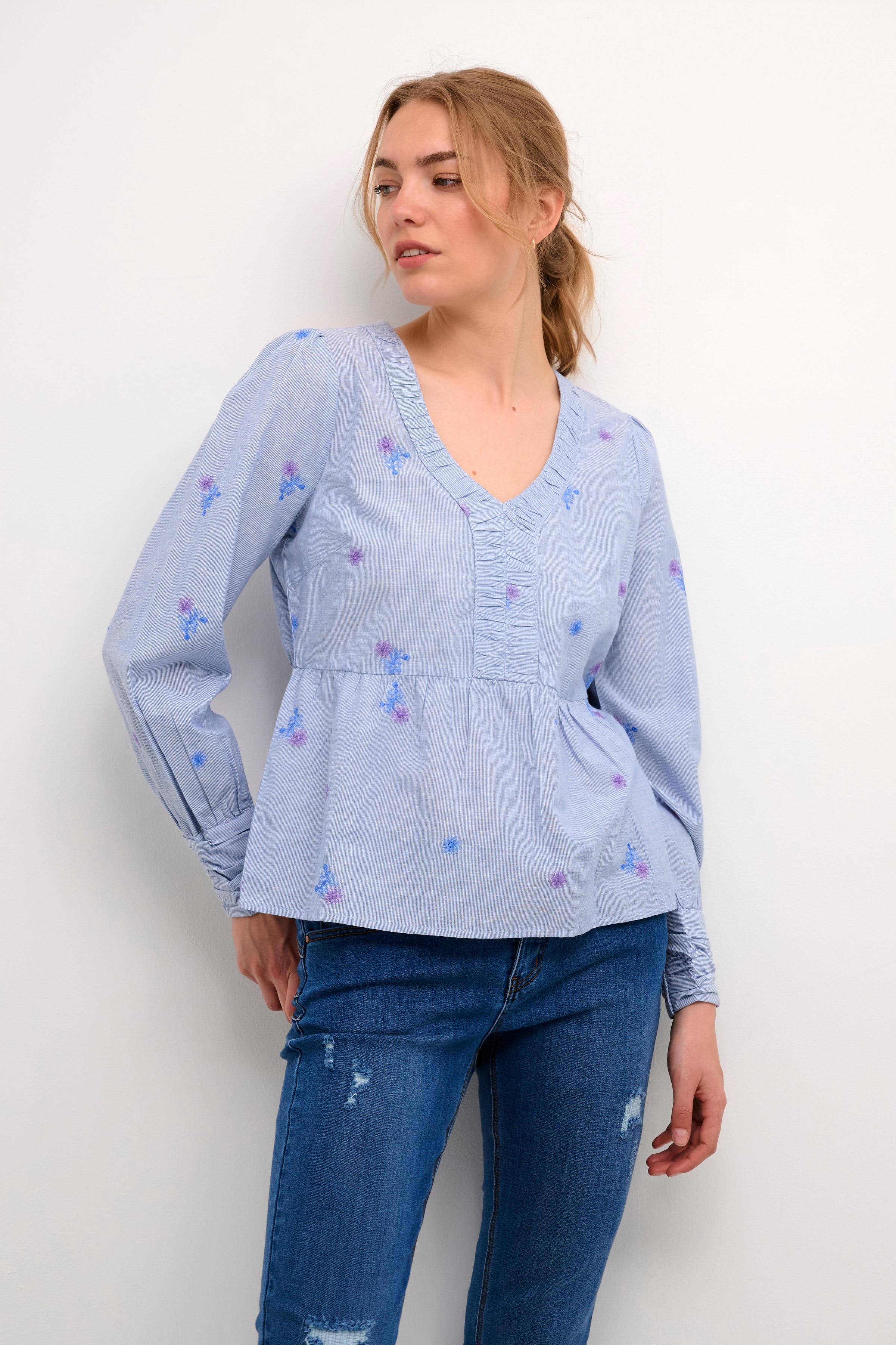 CRUlla Bluse LOOKBOOK FRONT 10612175-105271