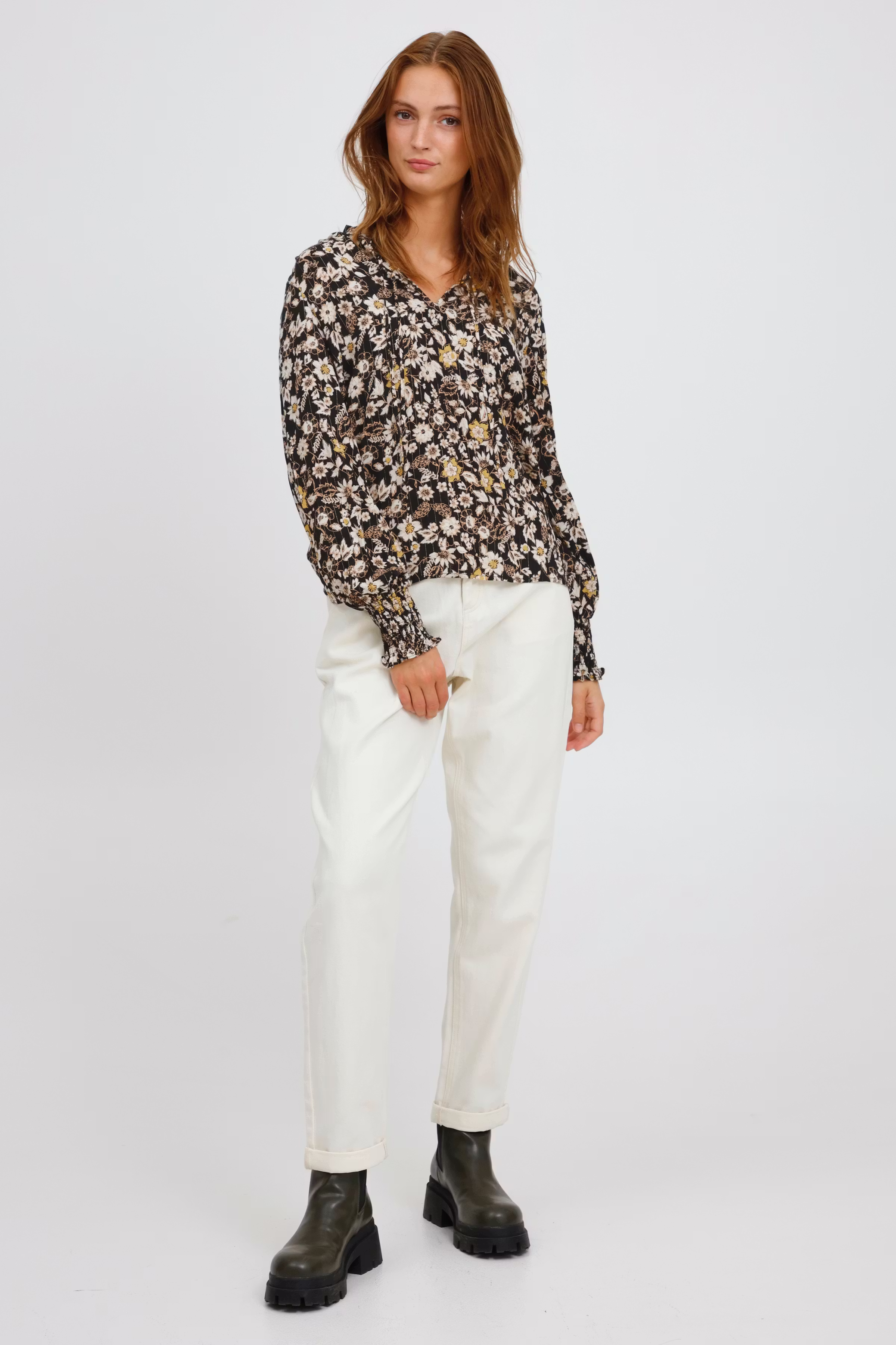 Blouse met lange mouwen LOOKBOOK FRONT 20810166-200899