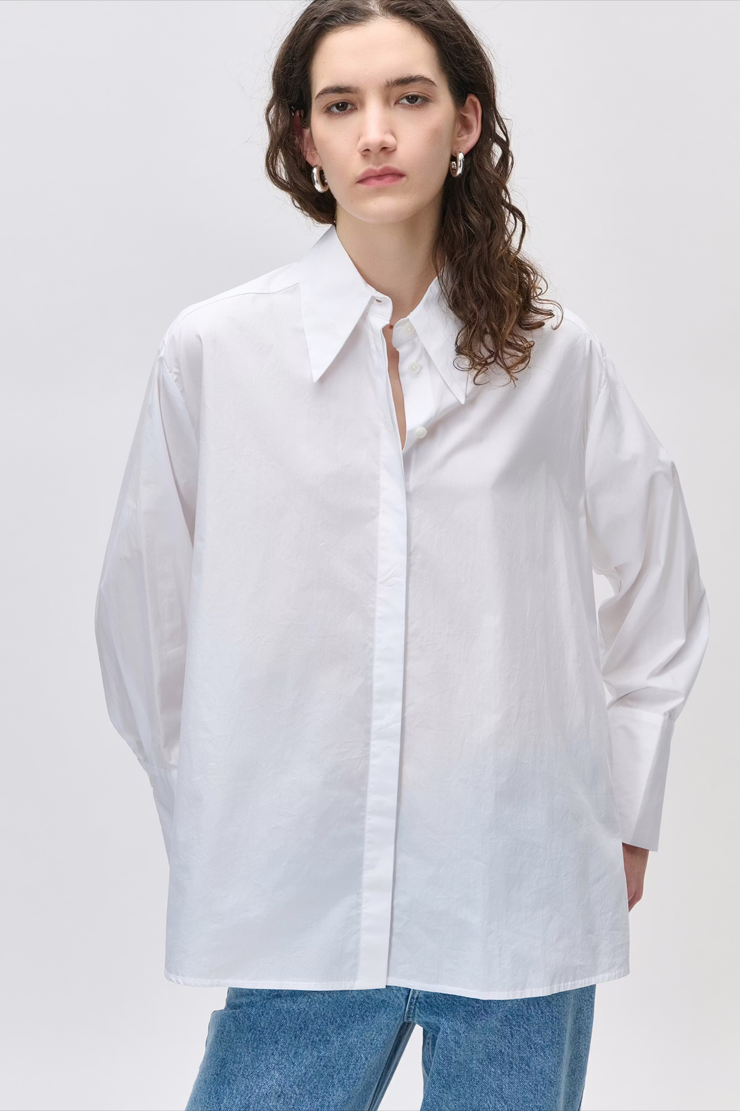 ELVIE Bluse LOOKBOOK FRONT 30600573-WH001