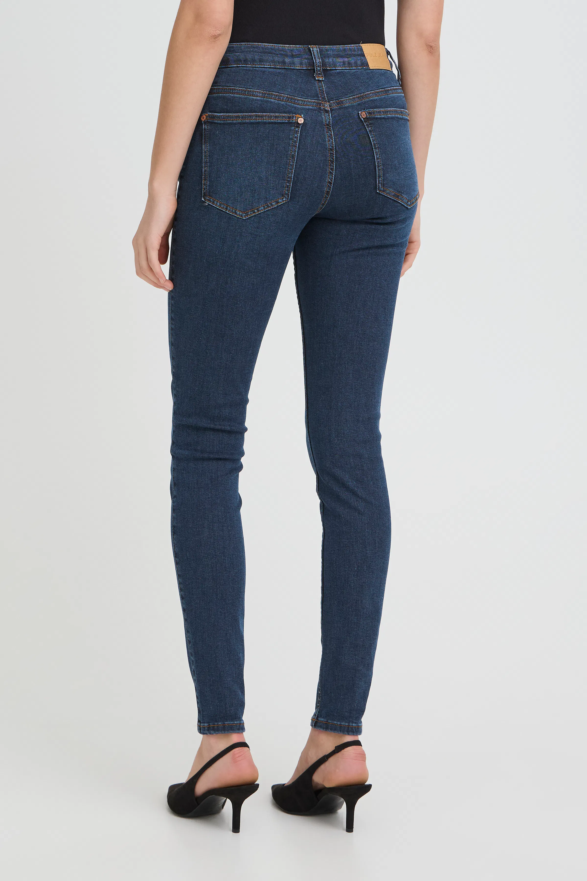 PZEMMELINA HW Jeans Skinny Leg LOOKBOOK BACK 50207163-200002