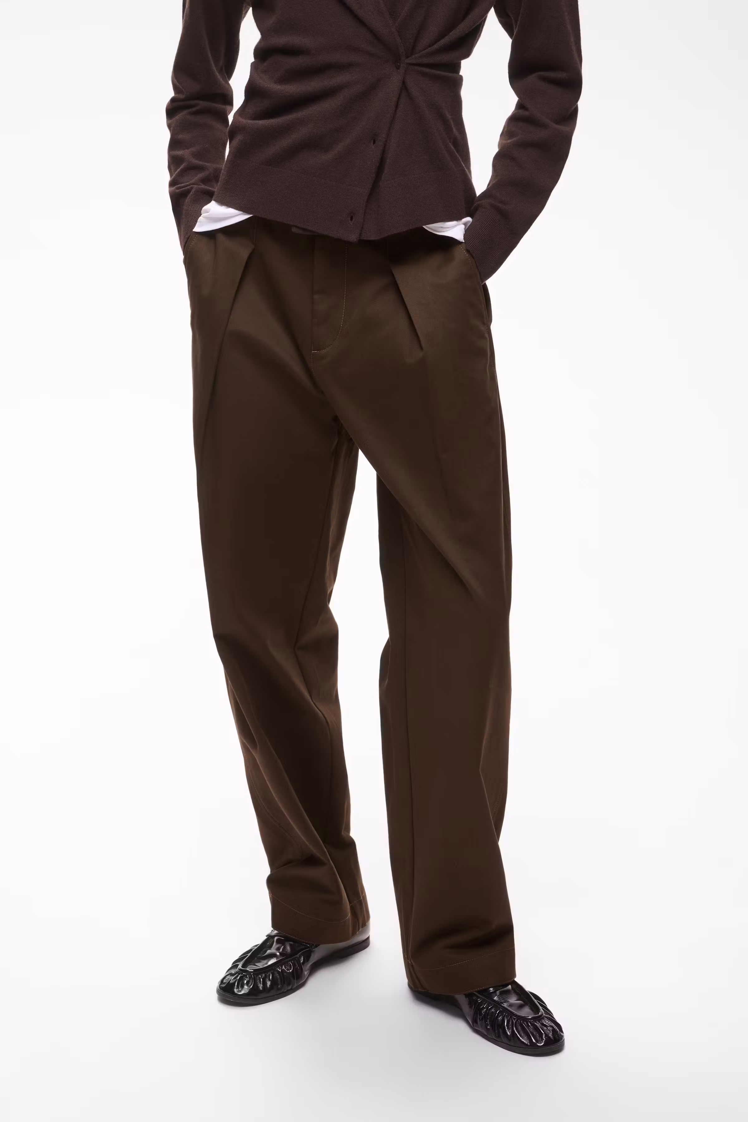 TinikkaIW Barrel Bukser LOOKBOOK FRONT 30111163-191109