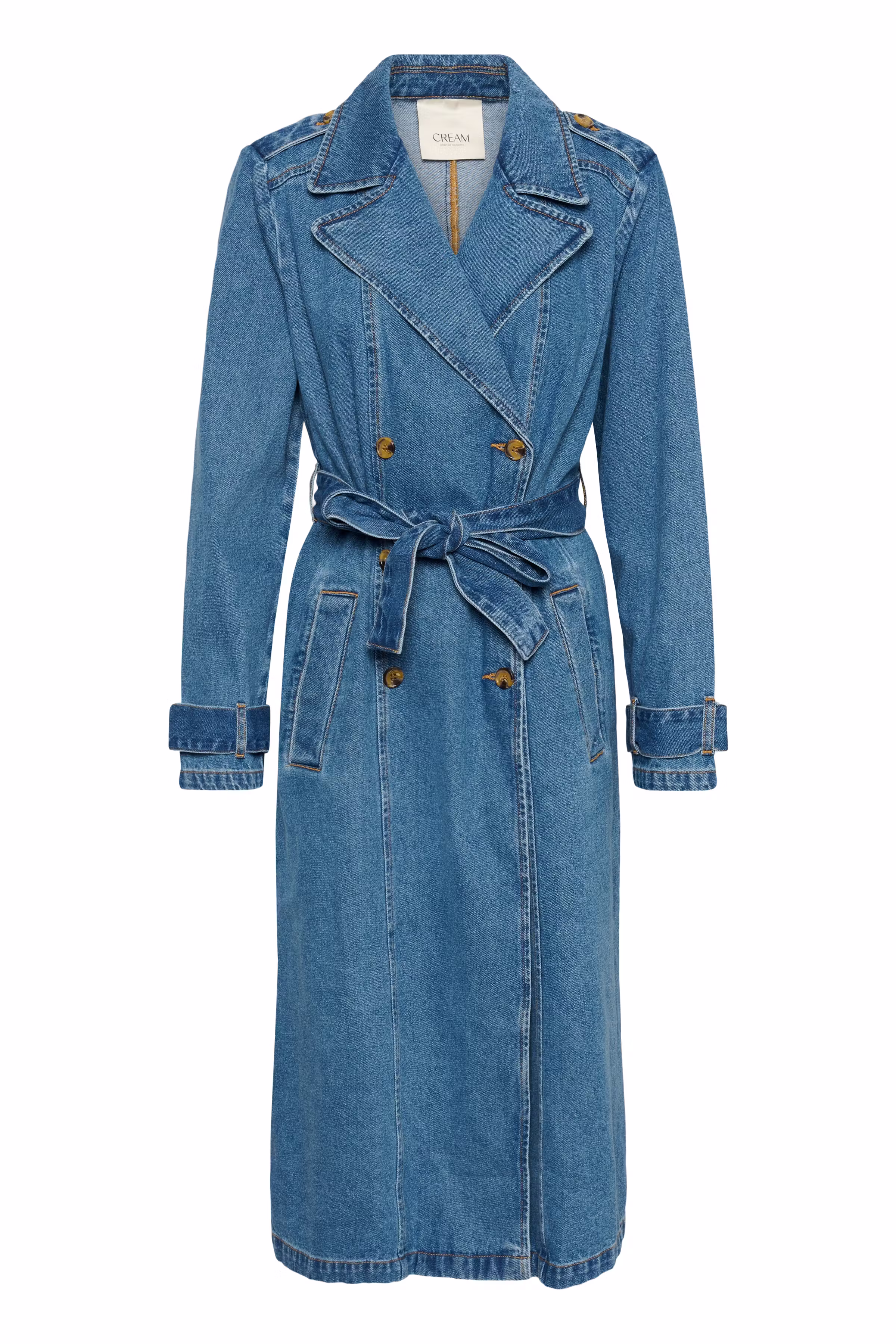 CRMika Denim Trenchcoat PACK FRONT 10612369-104047