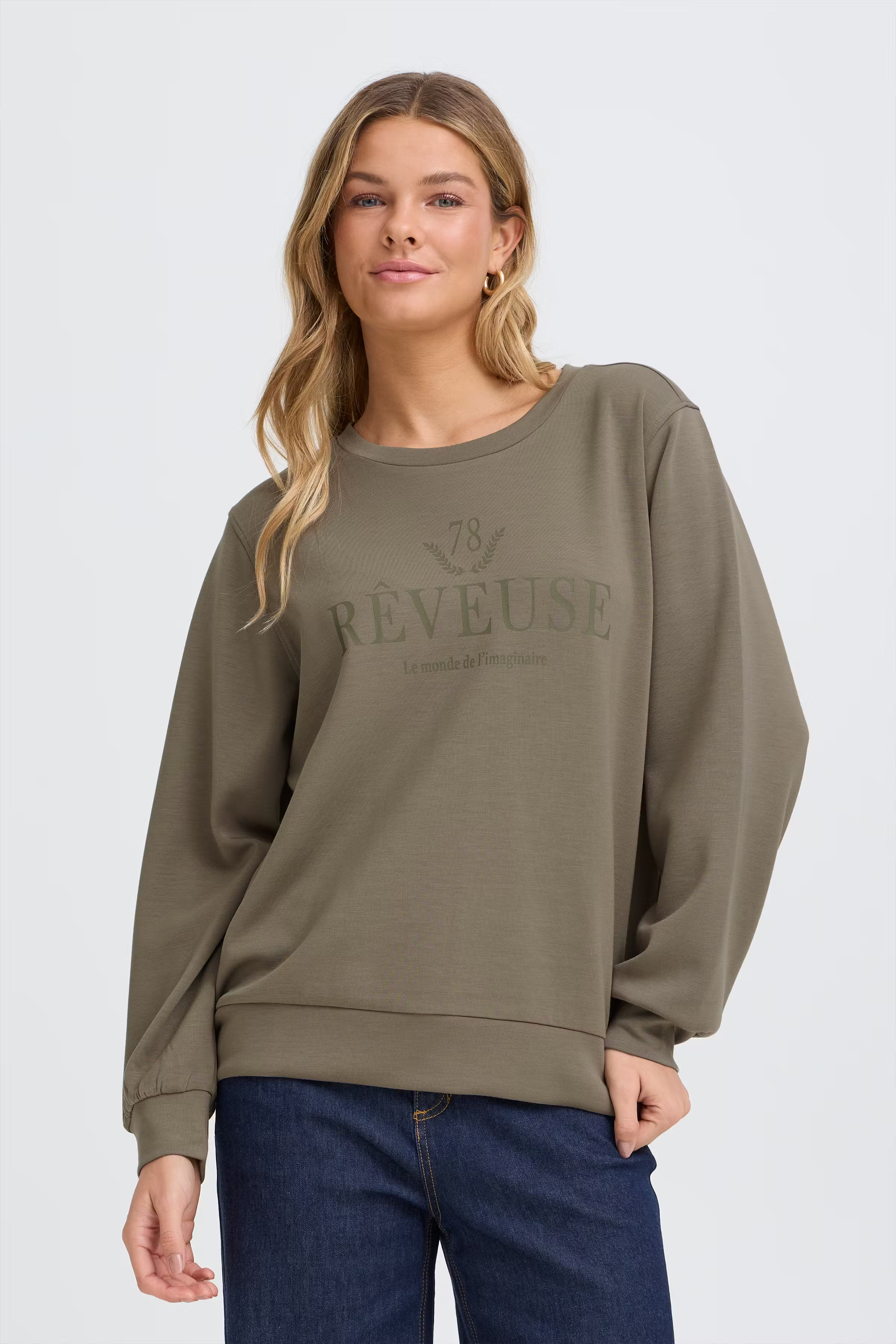 FRAURORA Sweatshirt LOOKBOOK FRONT 20617444-900008201