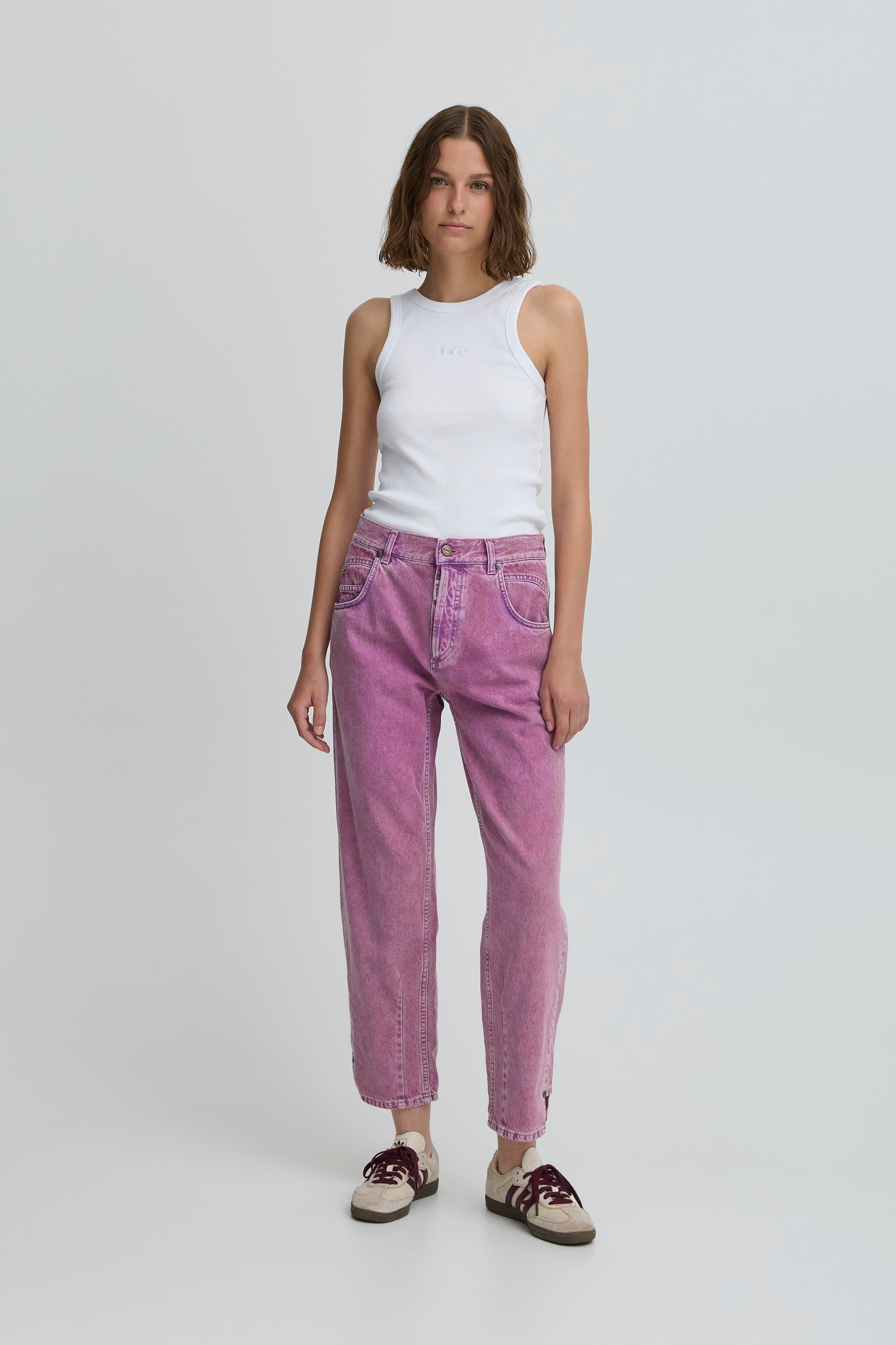 BAPIETRO Cropped Jeans LOOKBOOK FRONT 50405165-173023