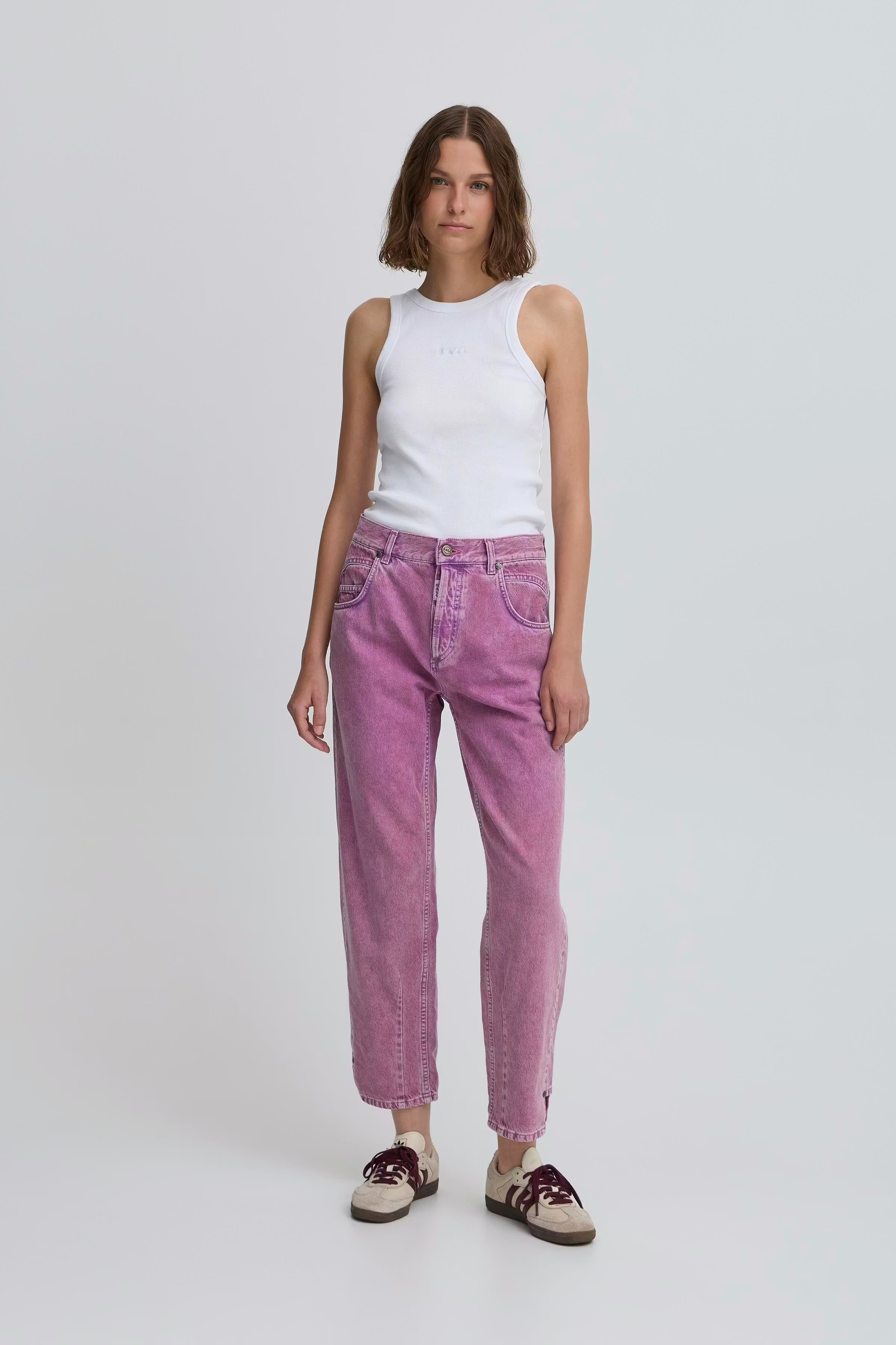 BAPIETRO Cropped Jeans LOOKBOOK FRONT 50405165-173023