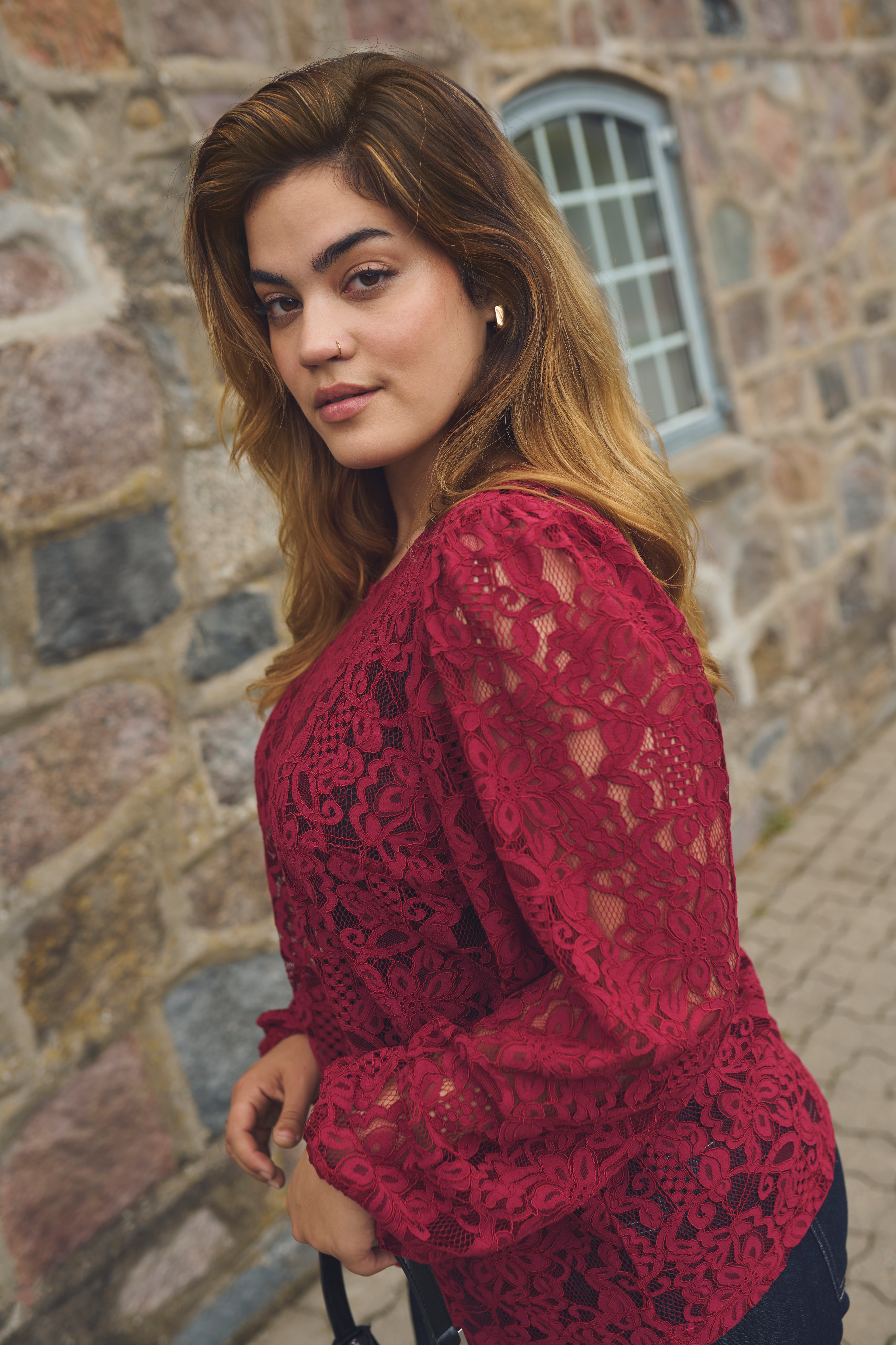 KClanica Lace Blouse LOCATION NONE 10583127-191940