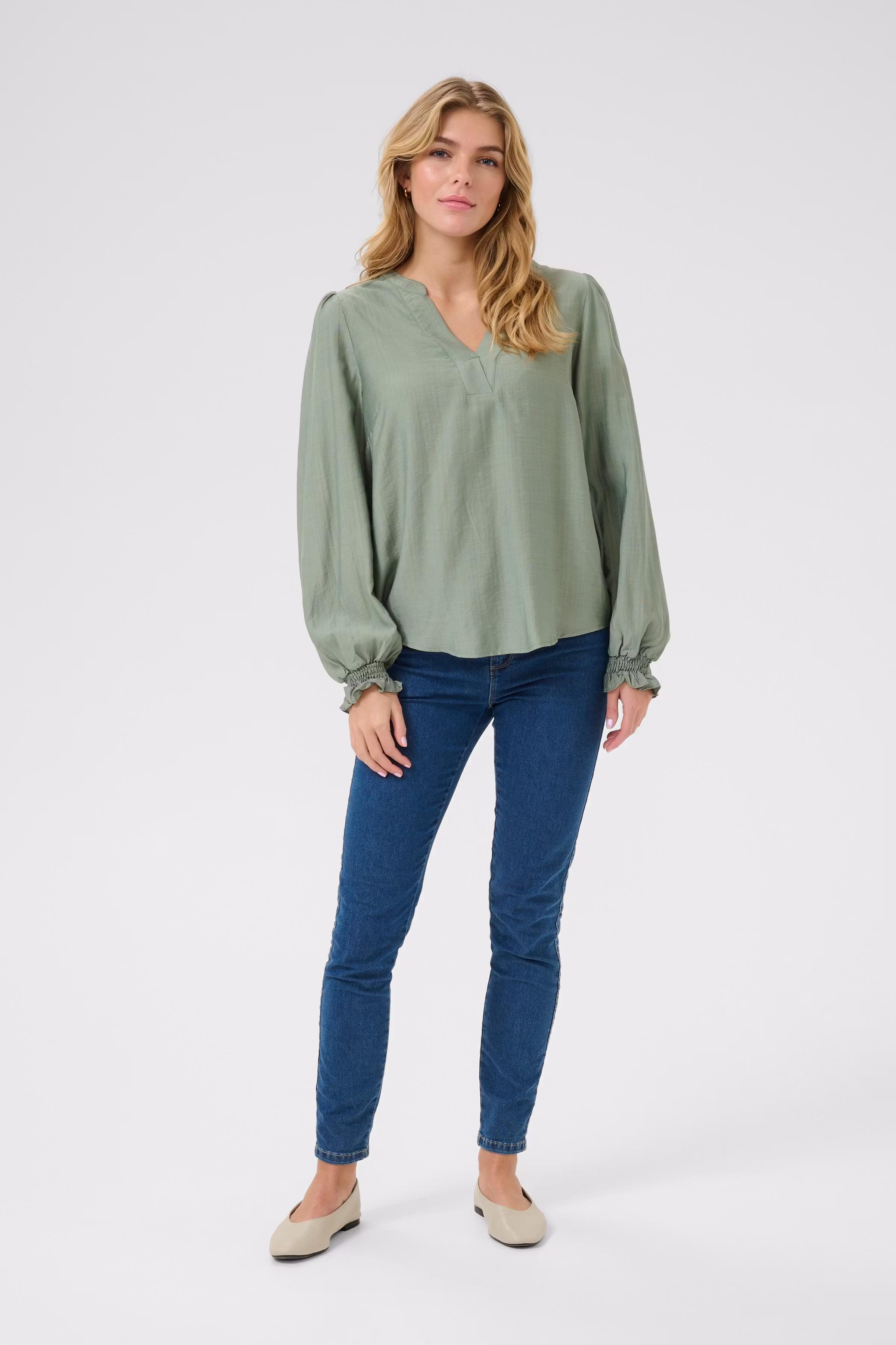 KAmariana Bluse LOOKBOOK FRONT 10510411-170115