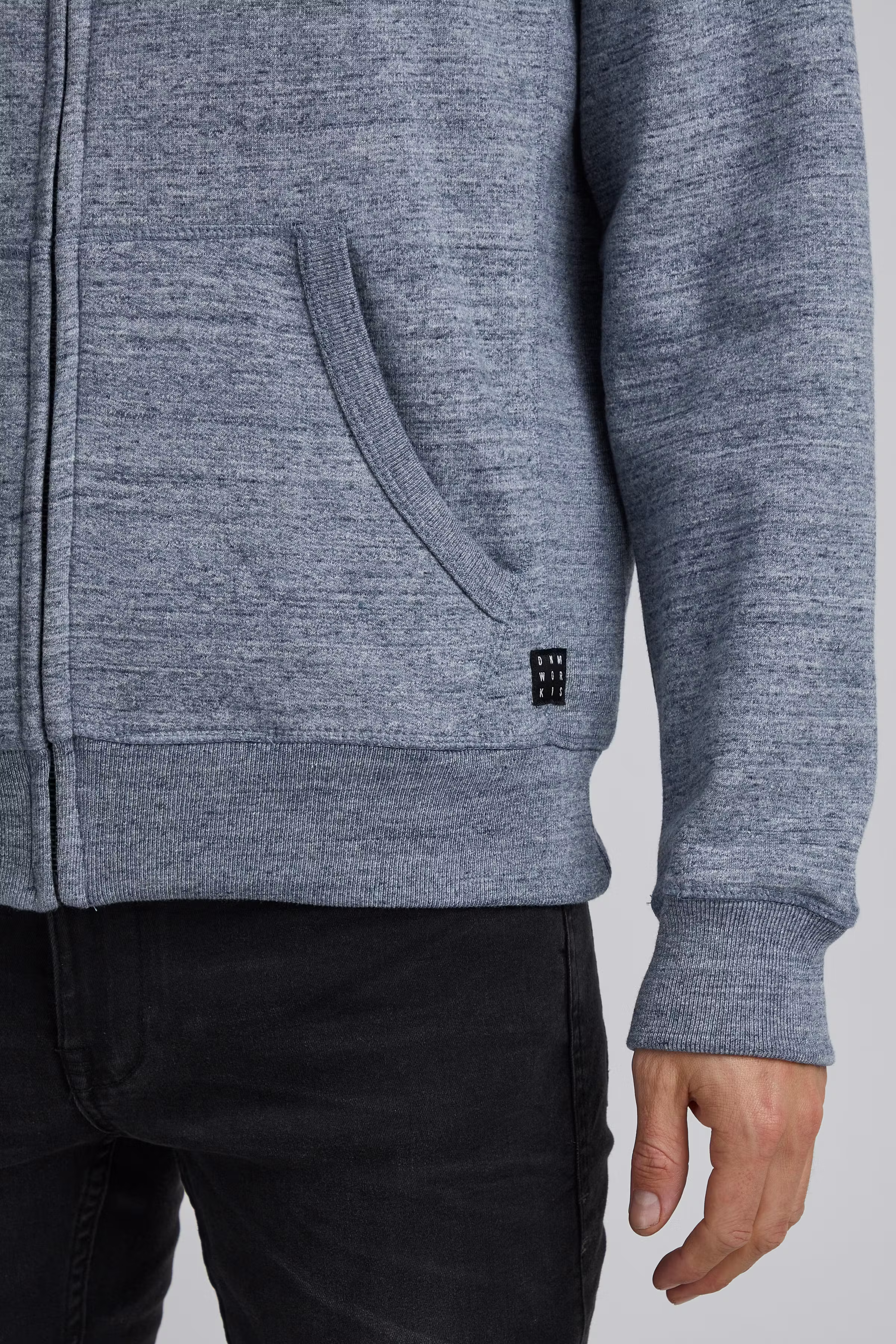 Hooded blouse with zipper LOOKBOOK DETAIL 20706981-74645