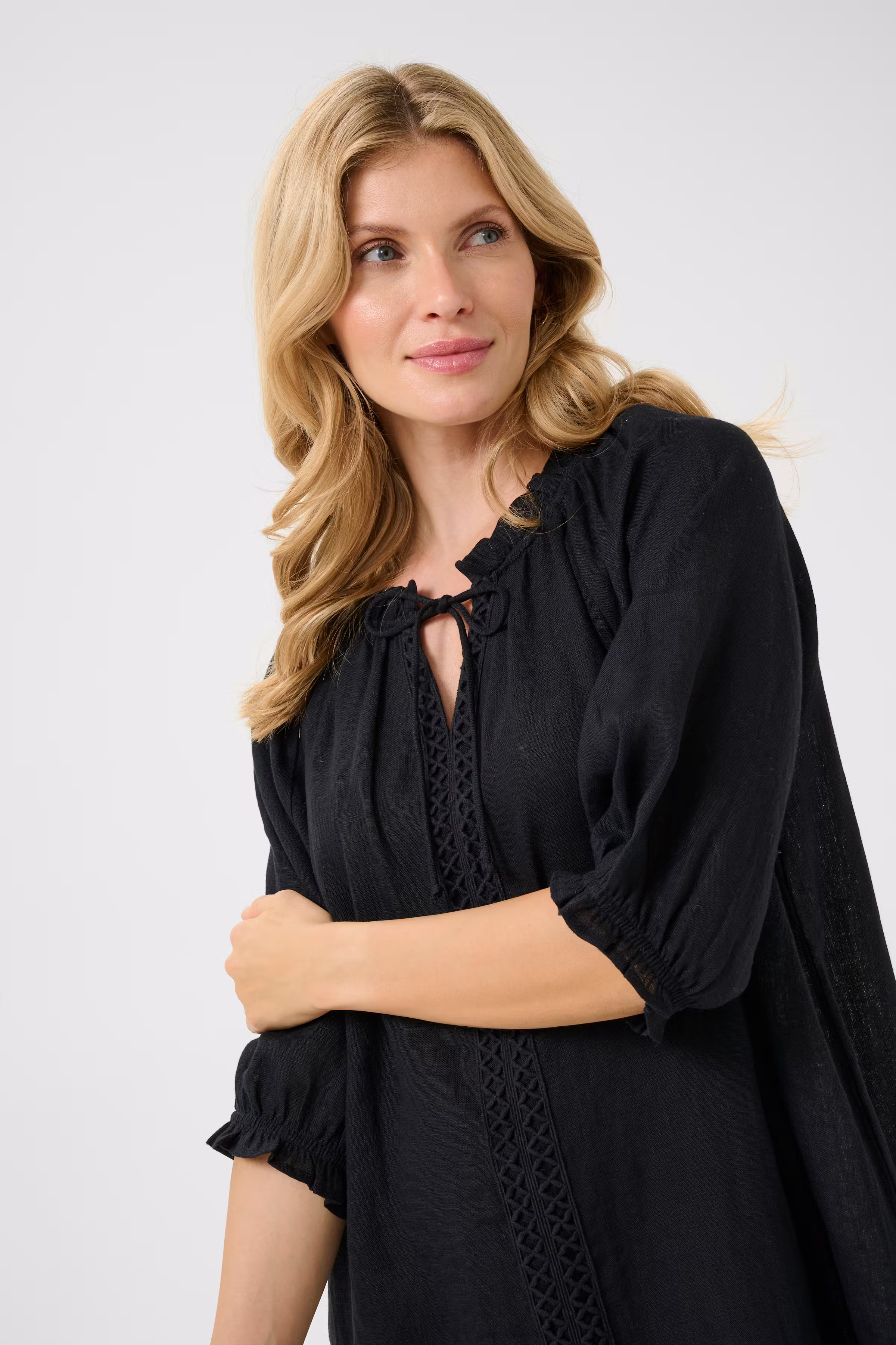 CRBellis Linne klänning LOOKBOOK DETAIL 10613470-100120