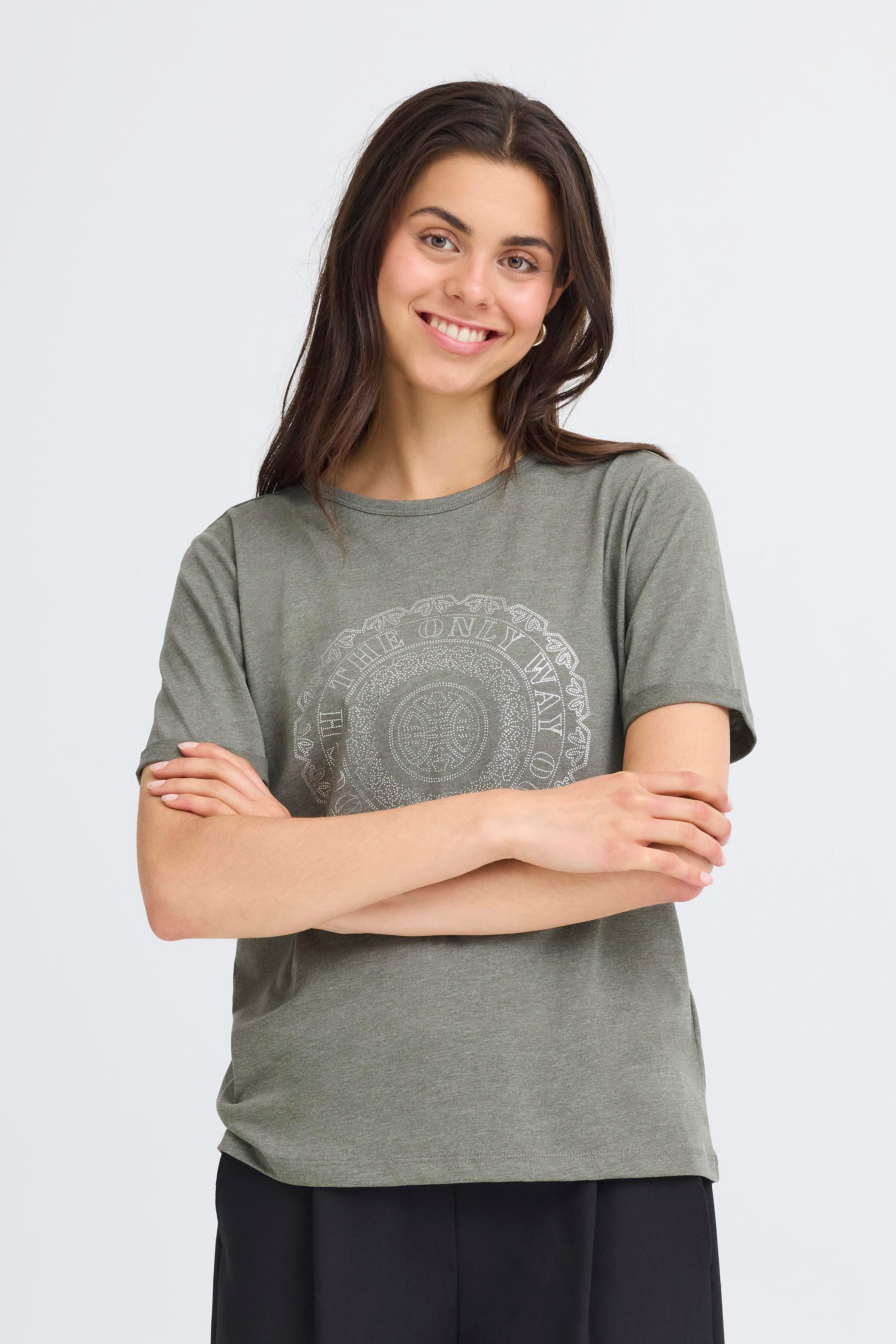 FRJASMINE T-shirt LOOKBOOK FRONT 20616106-205336