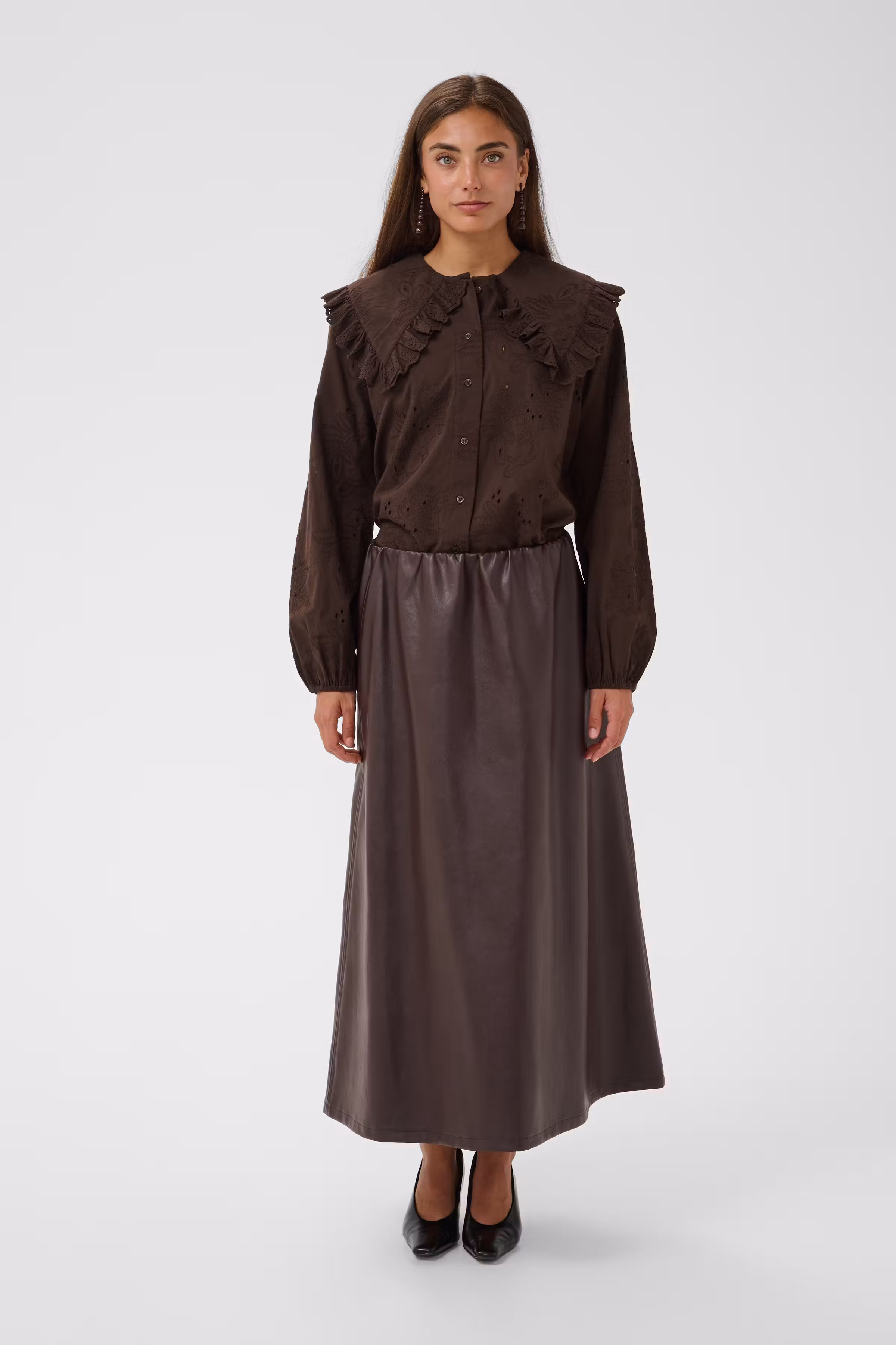 CUclaramille Skjorte LOOKBOOK FRONT 50113647-190915