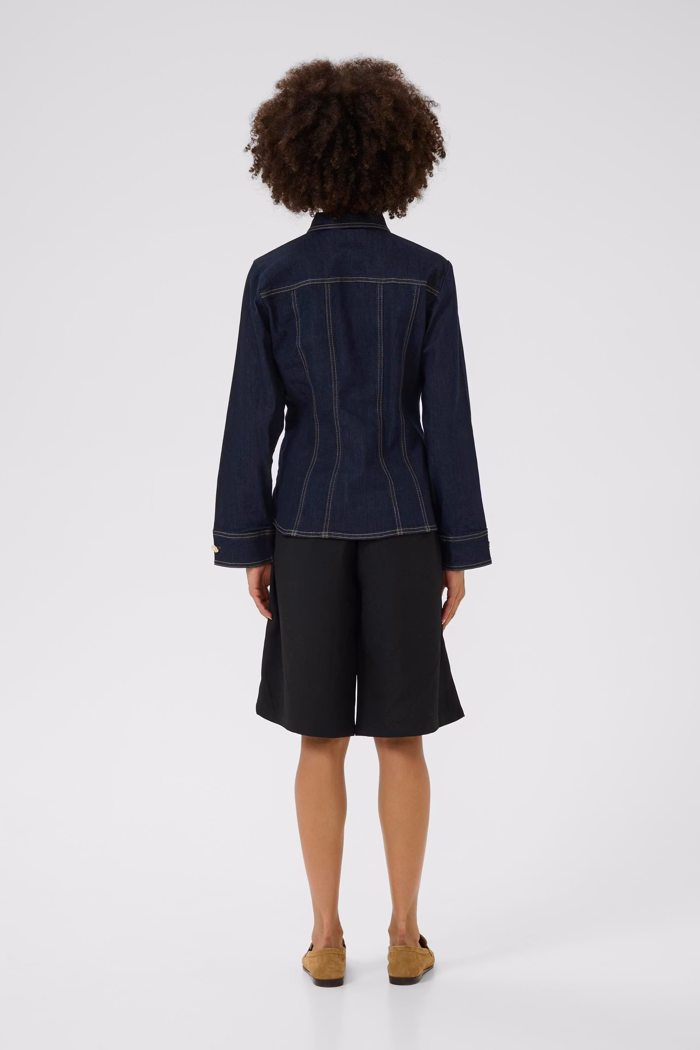 CUbobbie Denim shirt LOOKBOOK BACK 50112271-500119