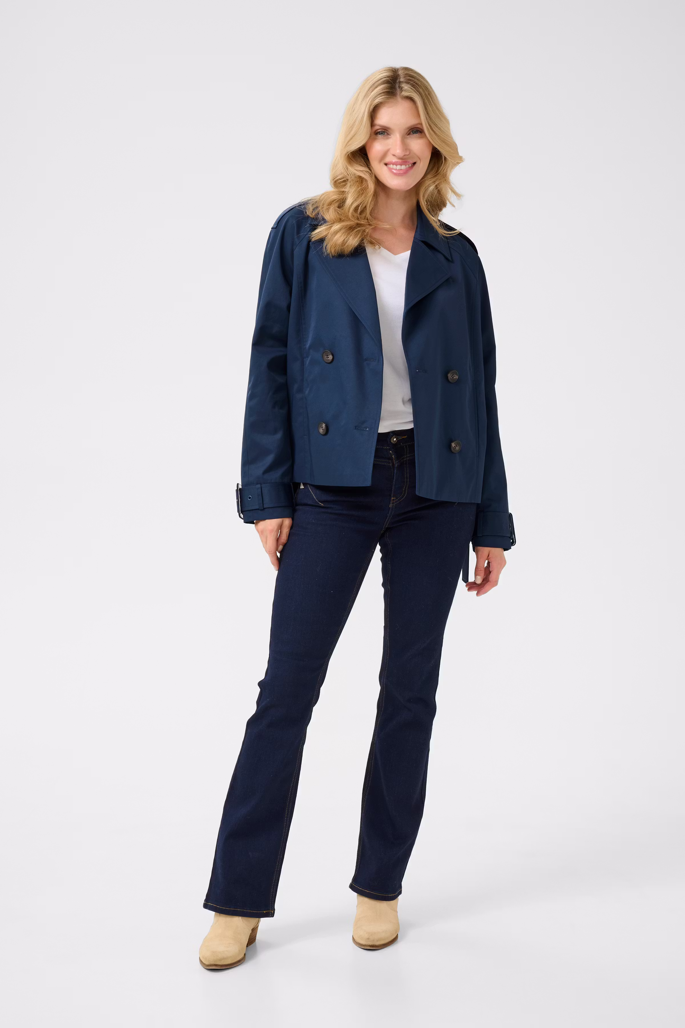 CRRea Trench-coat court LOOKBOOK FRONT 10613209-194024