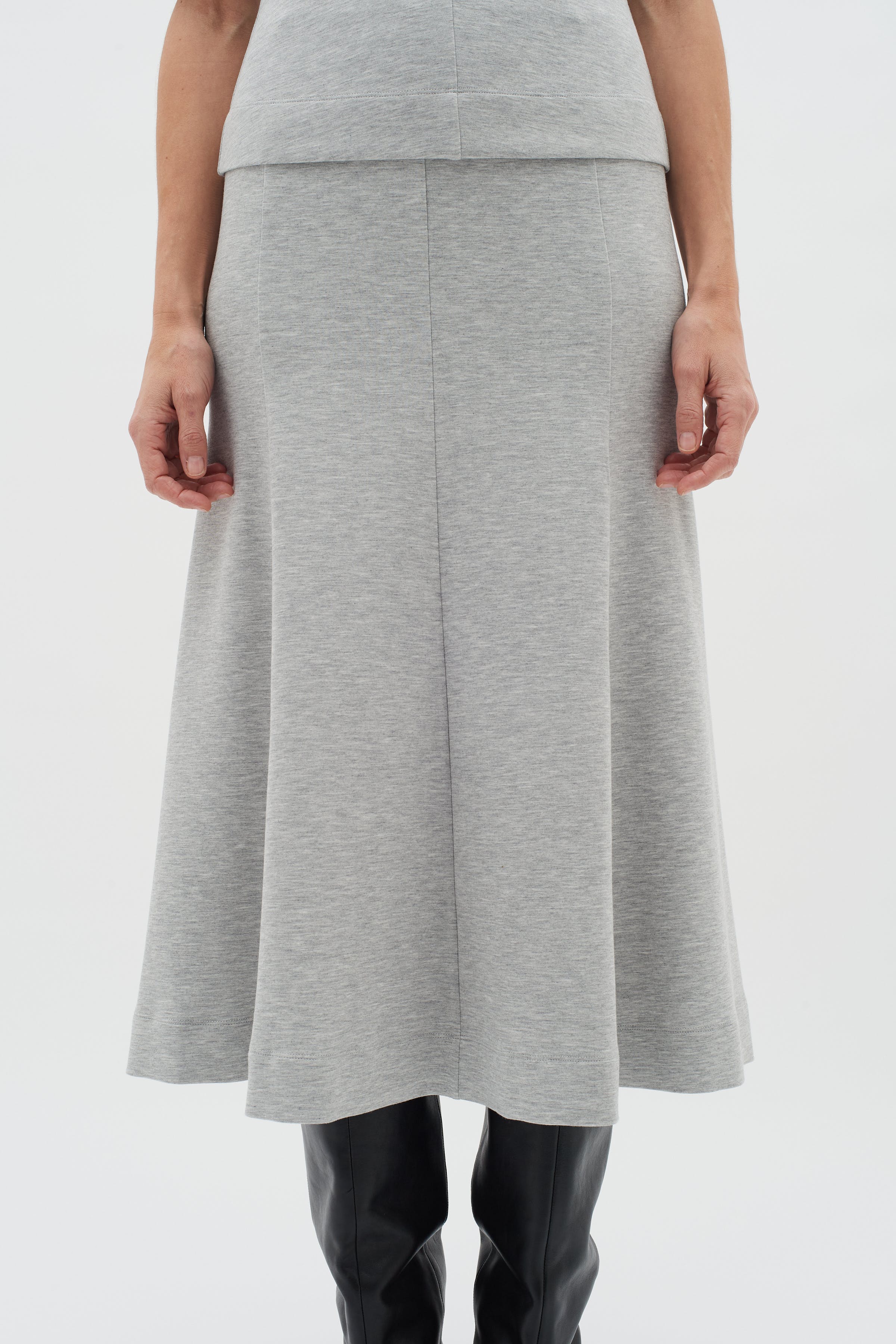 CocentIW Melange Rok LOOKBOOK DETAIL 30109855-1740161