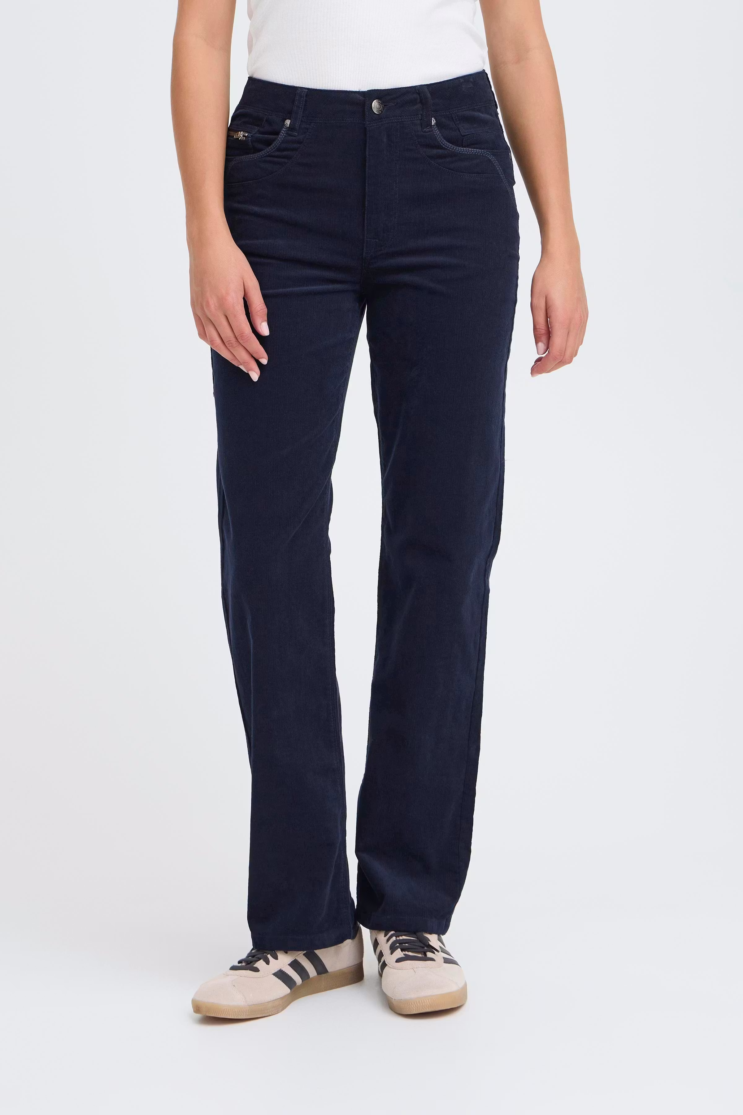 PZSALLY High Waist Straight leg Bukser LOOKBOOK FRONT 50210073-194020