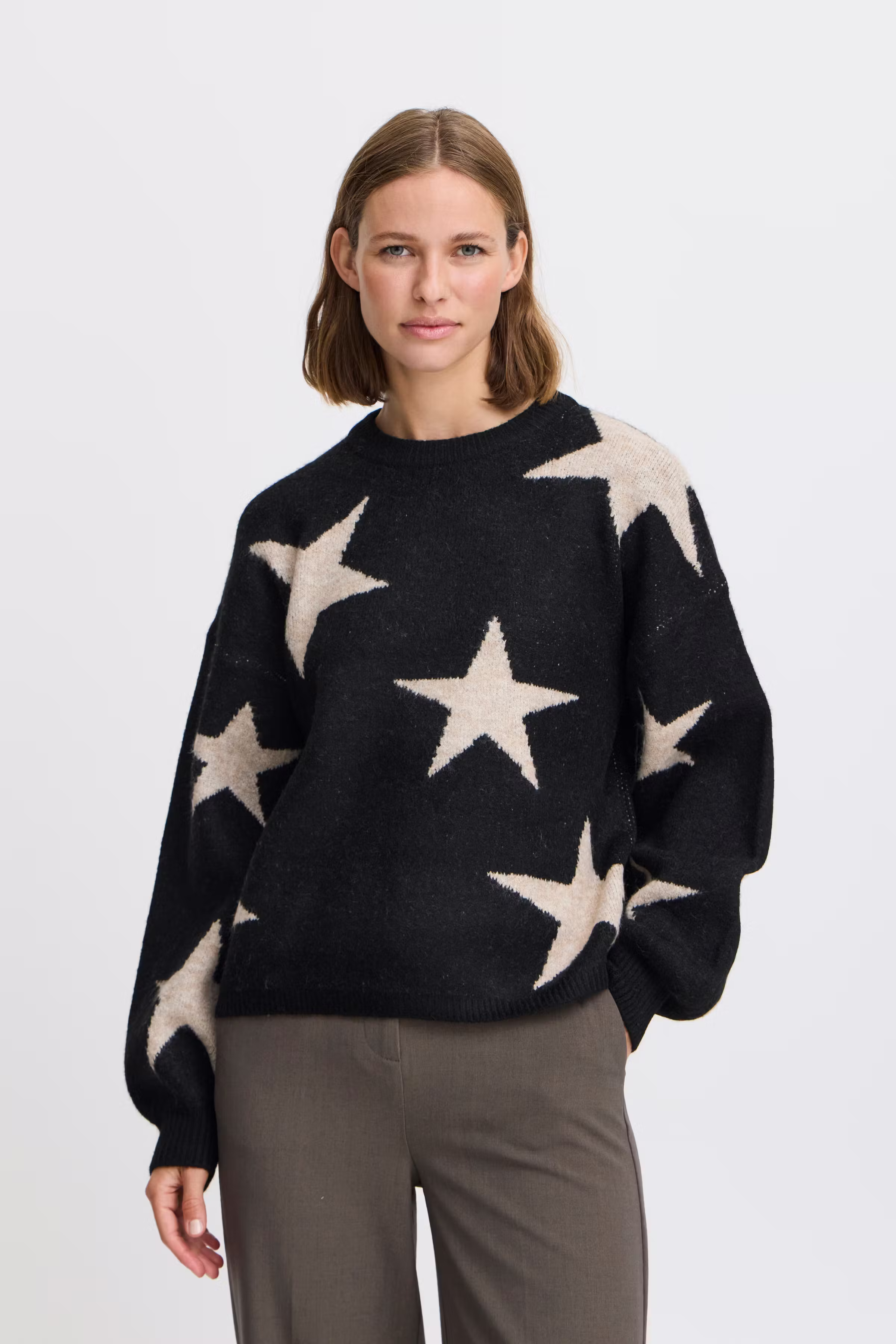 Strikpullover LOOKBOOK FRONT 20815925-200453