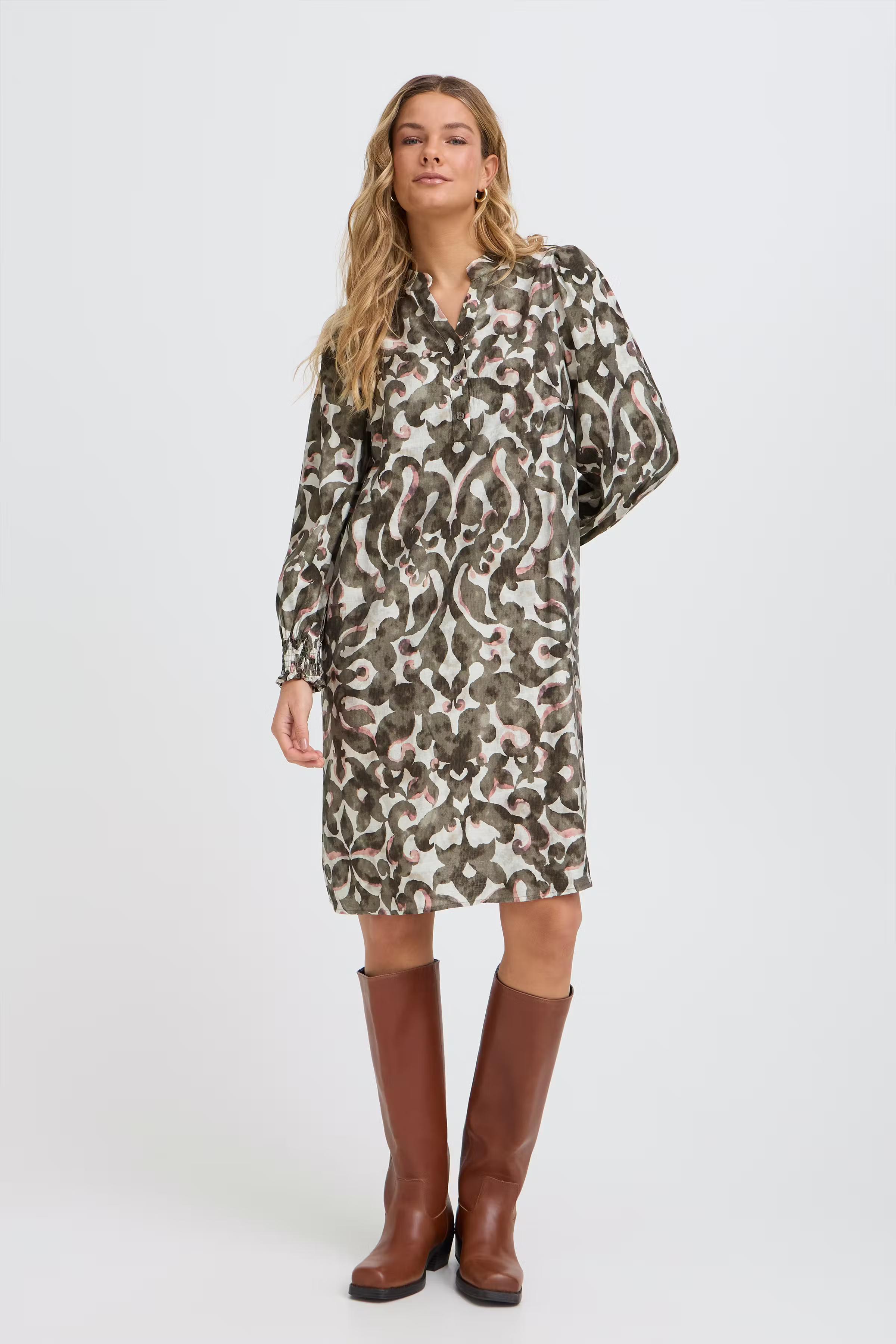 FRARIANA Kjole LOOKBOOK FRONT 20616227-900004461