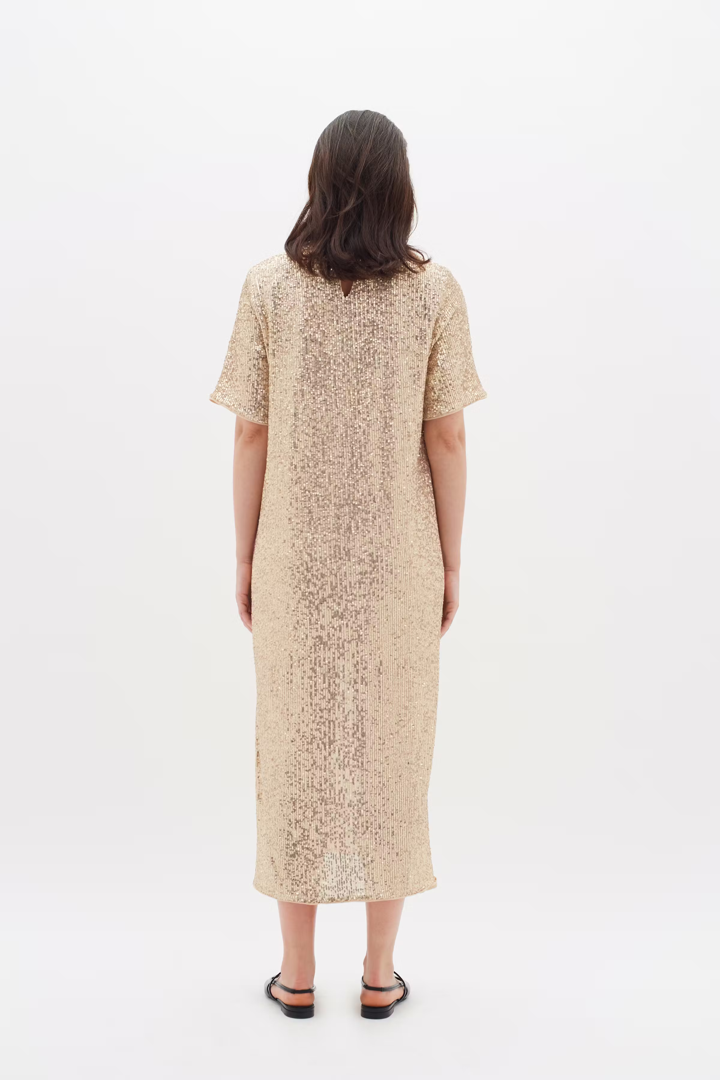 BarbaraIW Sequin Dress LOOKBOOK BACK 30109898-300031