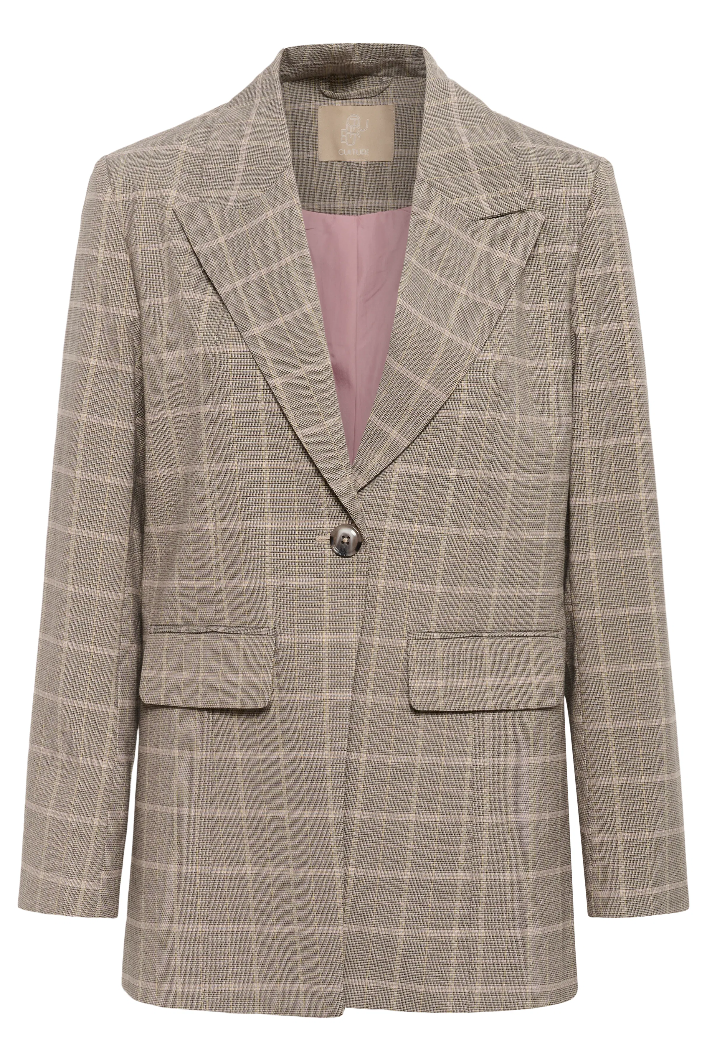 CUarlinda Checked blazer PACK FRONT 50112645-500102