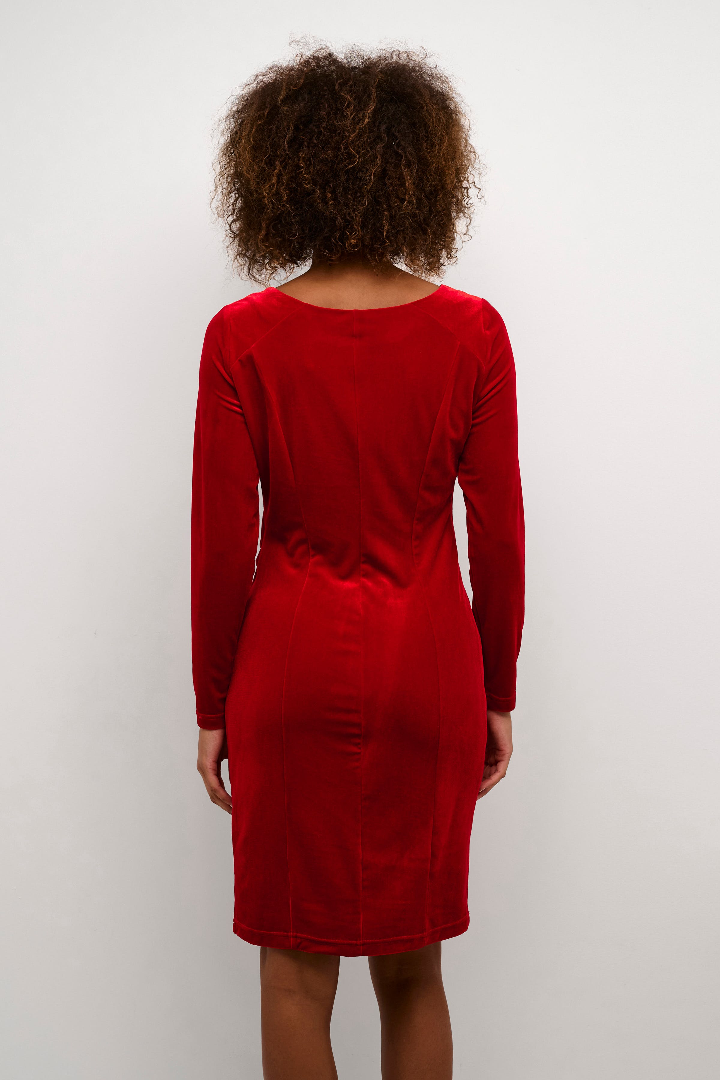 Kelly Velours jurk LOOKBOOK FRONT 10501495-191758